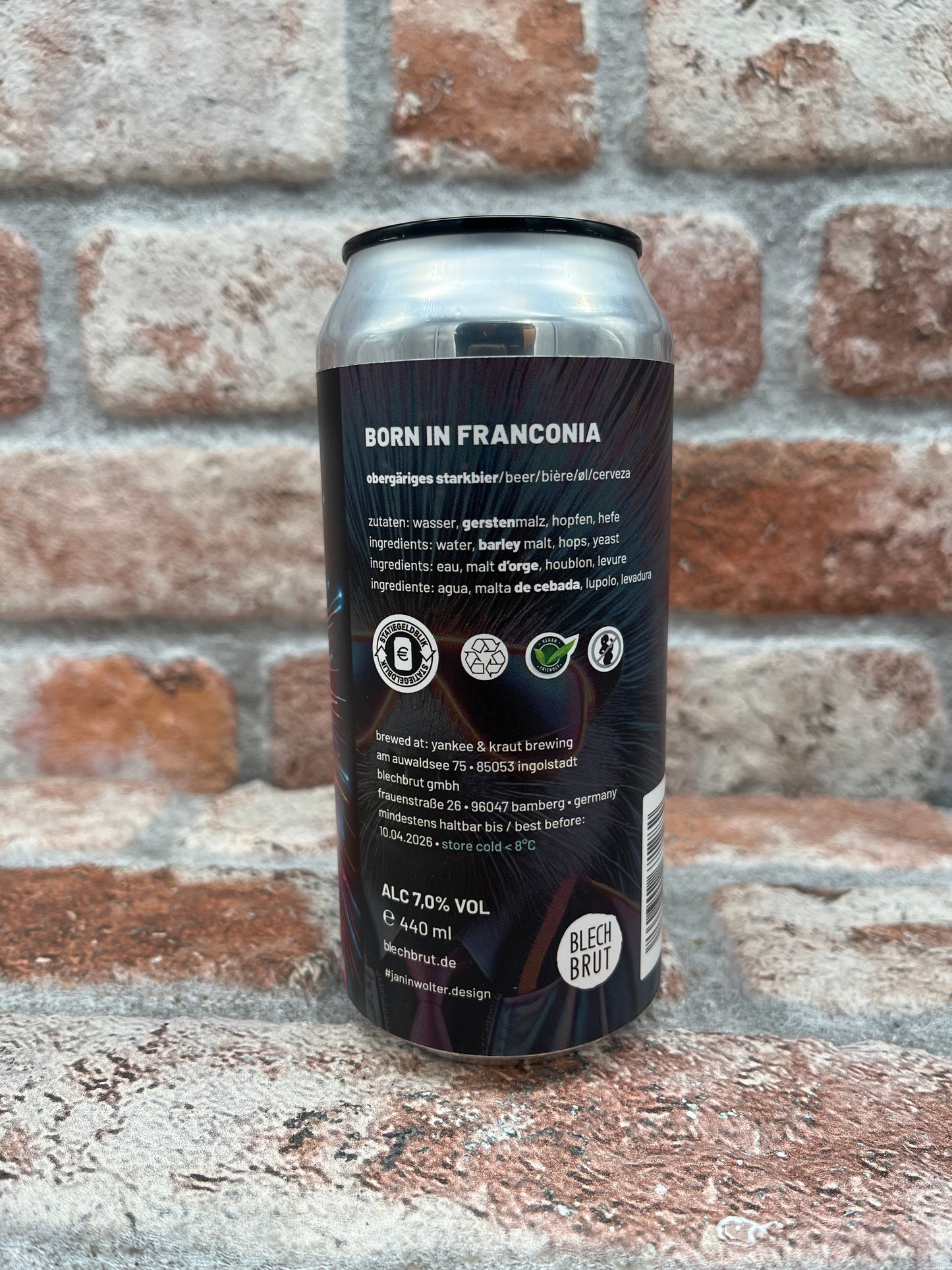 Blech.Brut Spikestrobe IPA - 44 CL