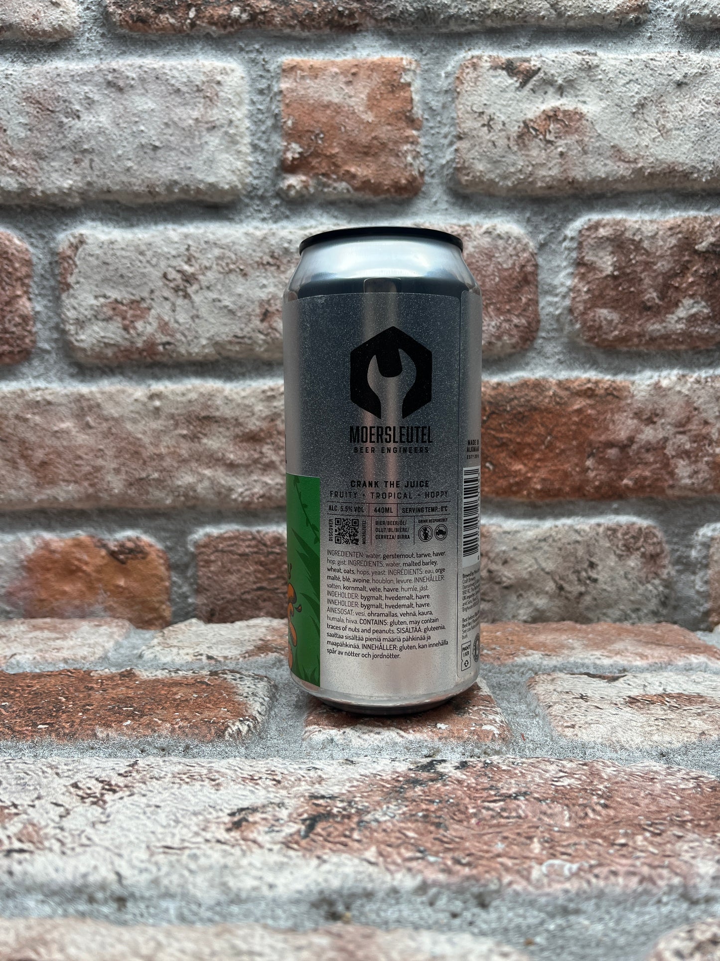 Moersleutel Crank The Juice IPA - 44 CL