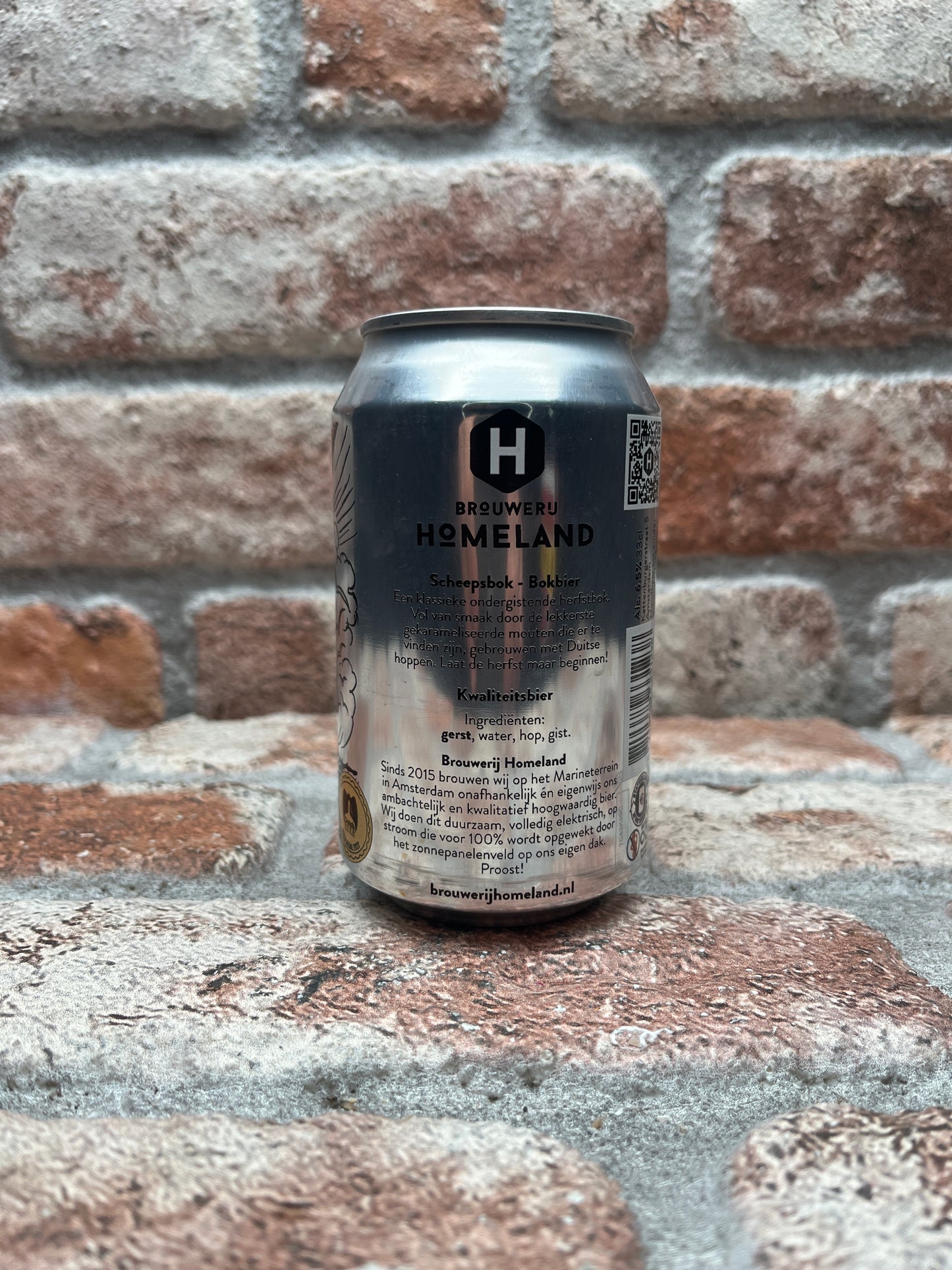 Brouwerij Homeland Scheepsbok Bock - 33 CL