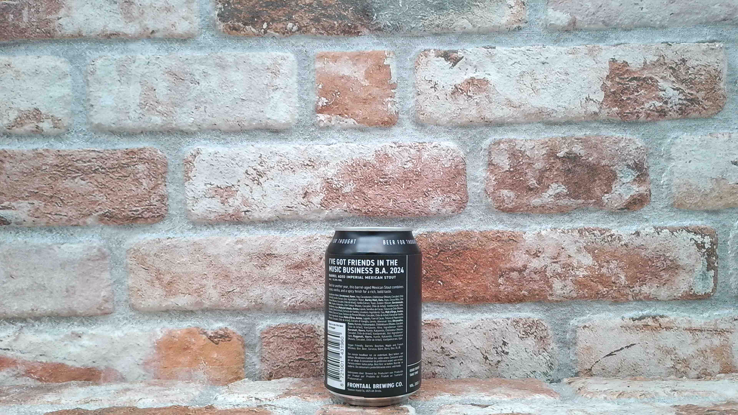 Frontal Ich habe Freunde im Musikgeschäft BA 2024 Stout – 33 cl