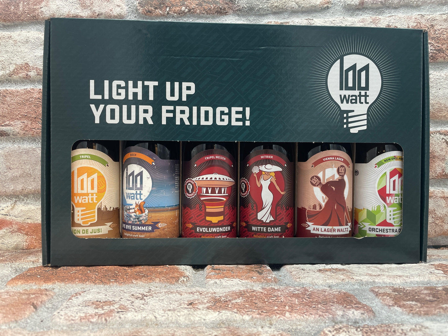 100 Watt Geschenkset 6 Flaschen - 33 CL