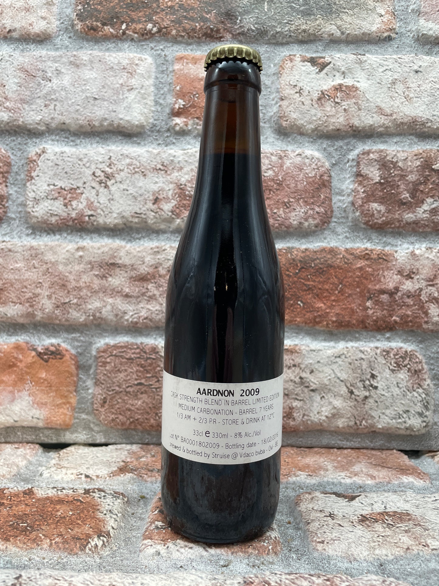 The Struise Brewers Aardnon / Earthnun Cask Strength 2009 – 33 CL