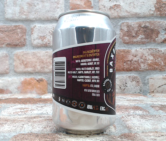 Baxbier Cold Fire Bourbon Barrel Aged Porter – 33 CL