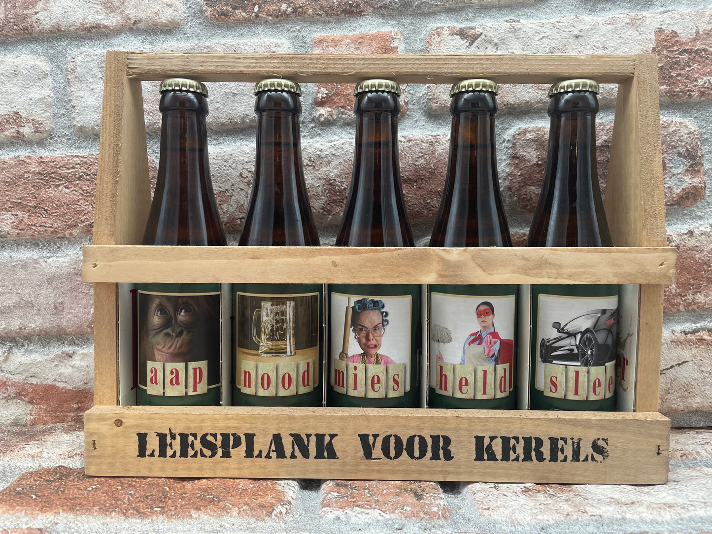 Leesplank Voor Kerels Cadeaupakket - 33 CL