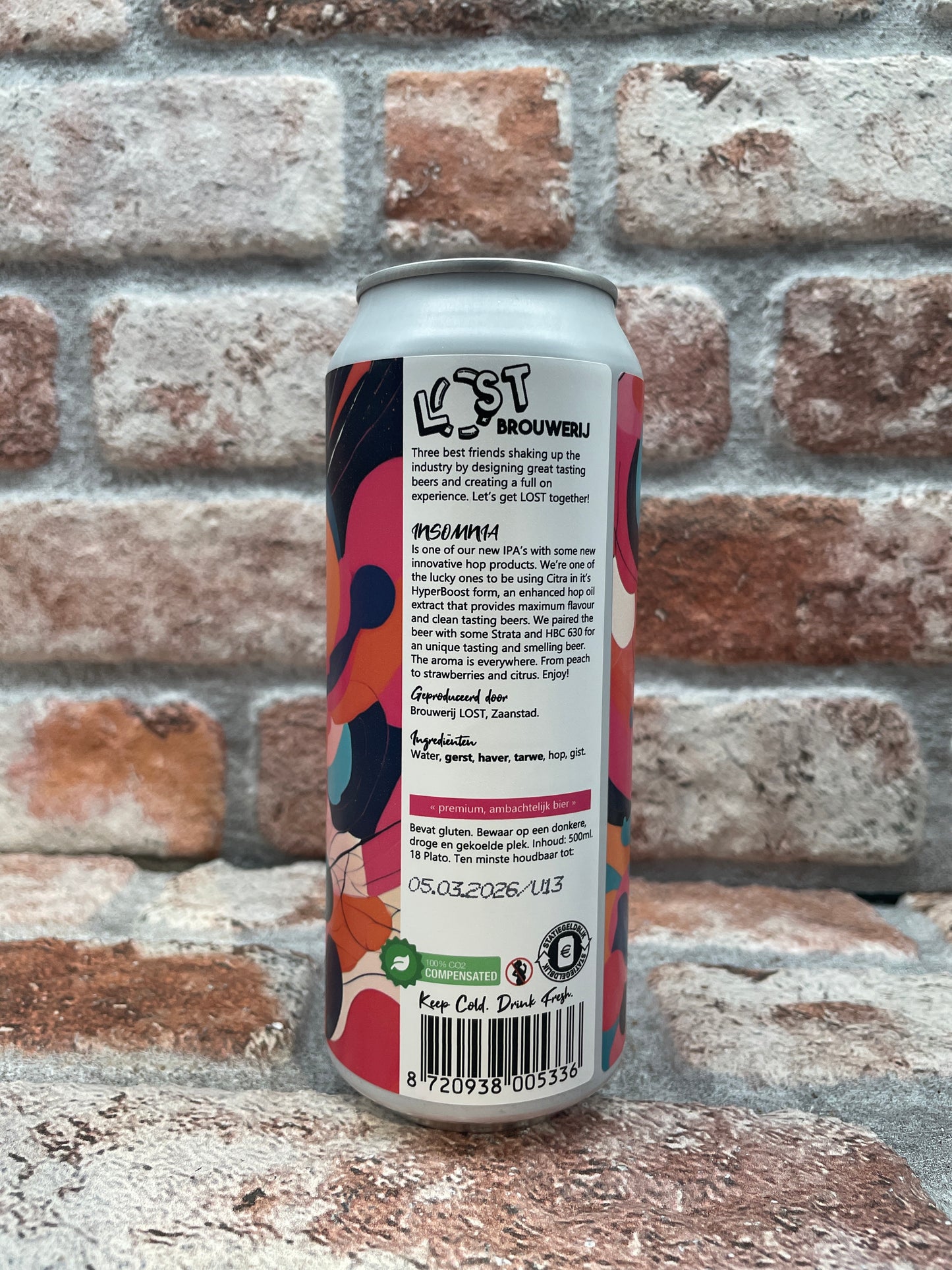 Brauerei Lost Insomnia DDH NEIPA - 50 CL