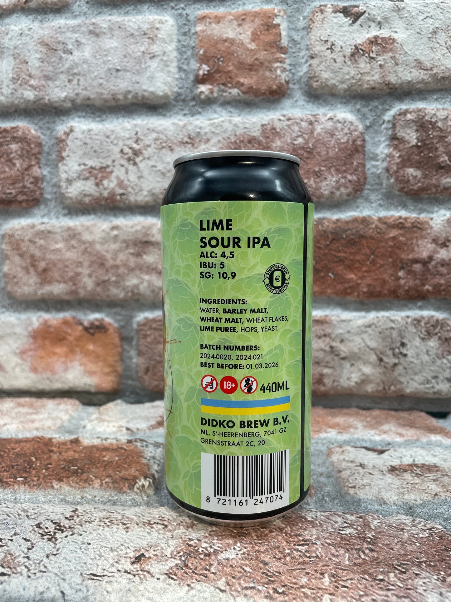 Didko No Lime To Die Milky Road Collab Sour – 44 cl