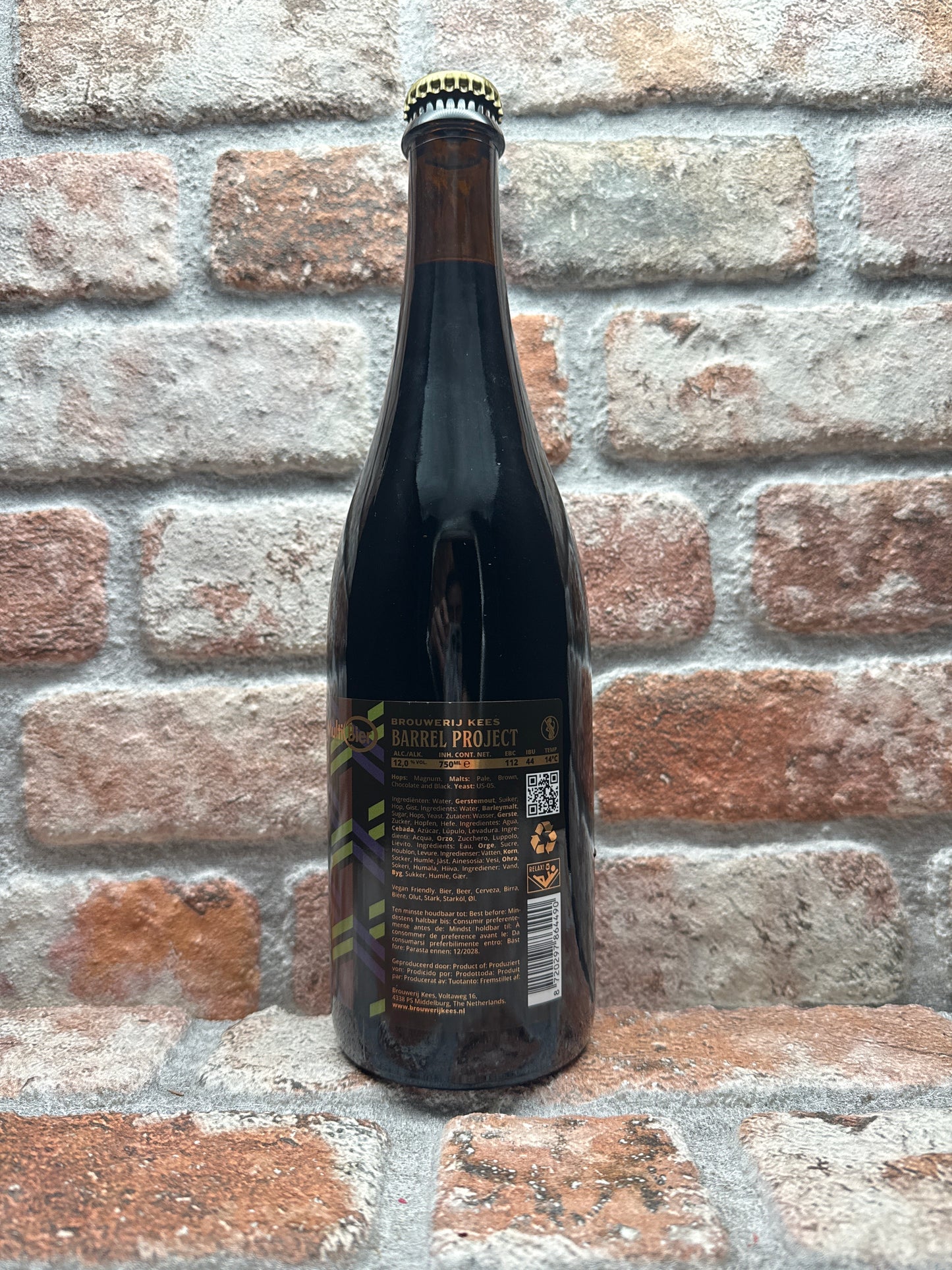 Brouwerij Kees Barrel Project 2026 Experience Editie Stout - 75 CL