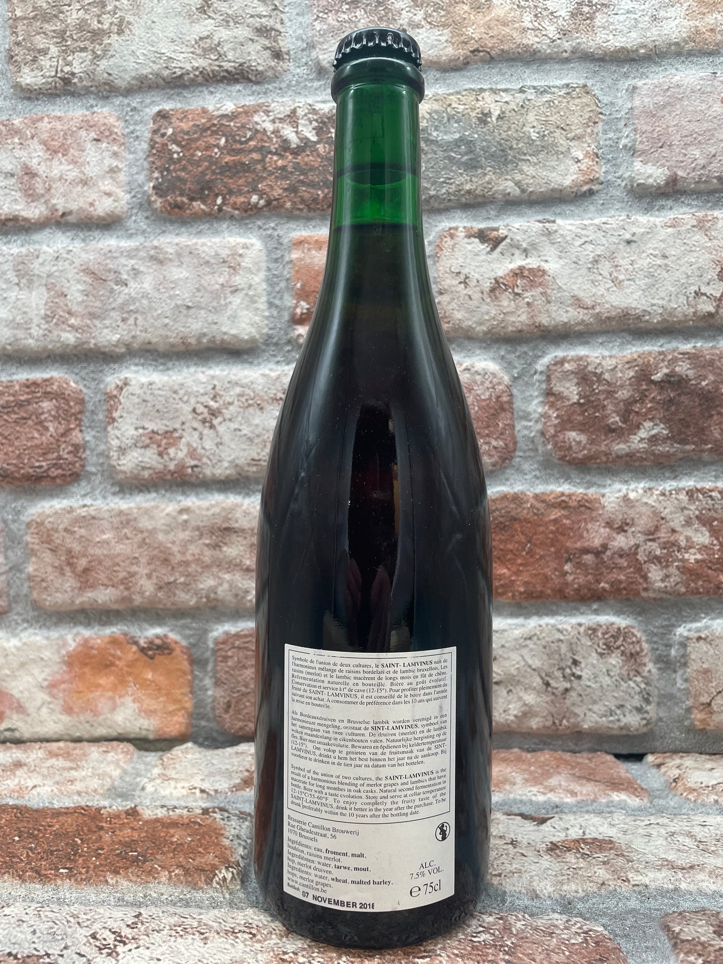Cantillon Saint Lamvinus 2018 Lambic/Geuze - 75 CL