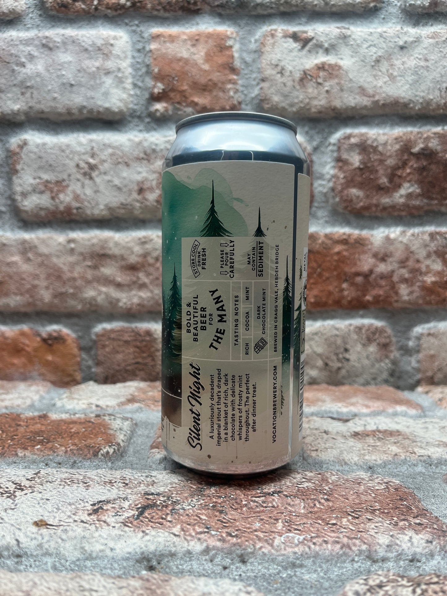 Vocation Silent Night Mint Cocoa Stout - 44 cl