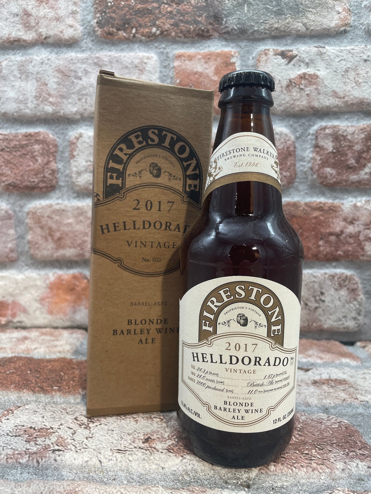 Firestone Heldorado 2017 Barleywine – 35 cl