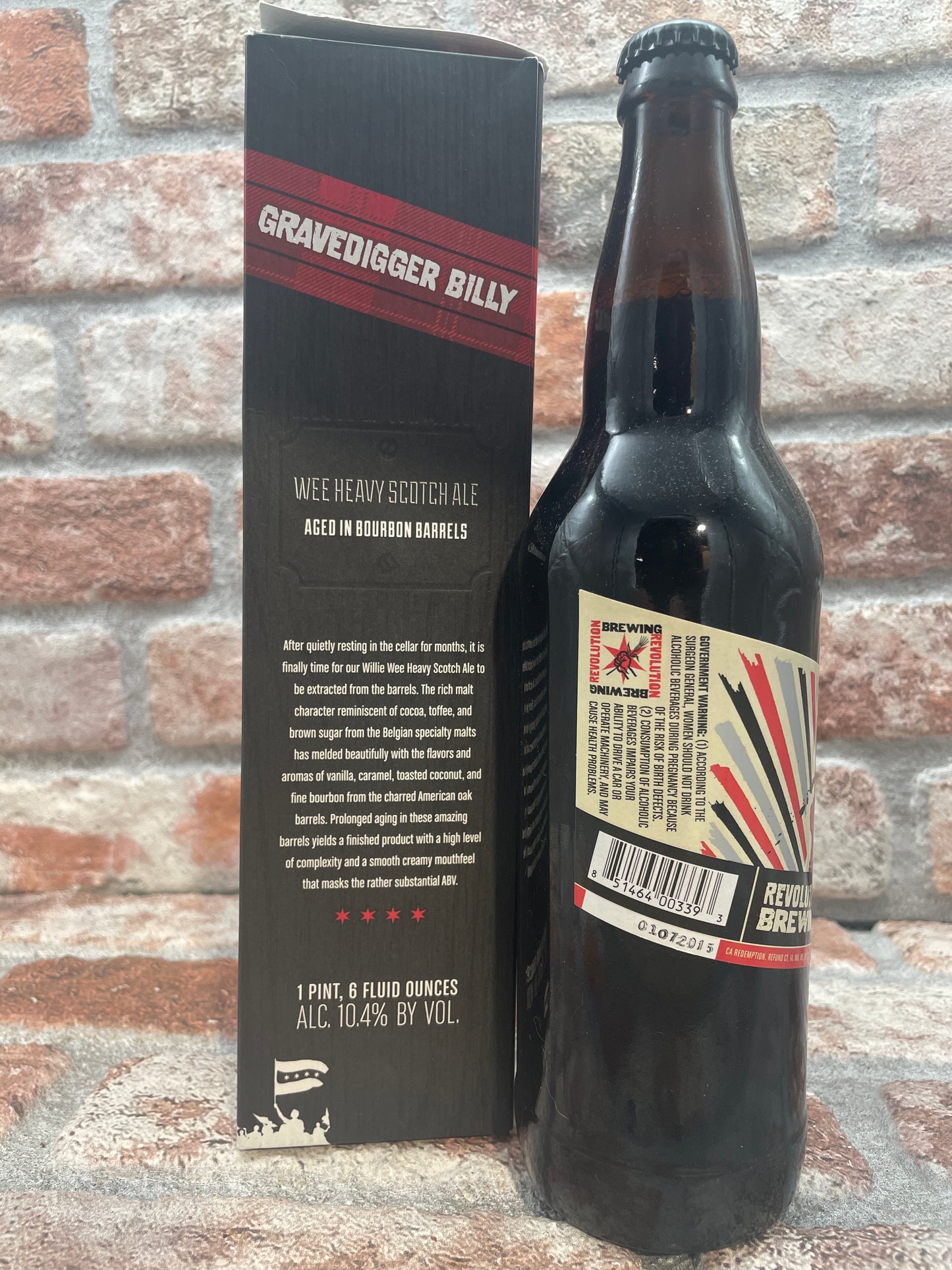 Revolution Gravedigger Billy Wee Heavy Scotch Ale – 47,3 cl (1 Pint)