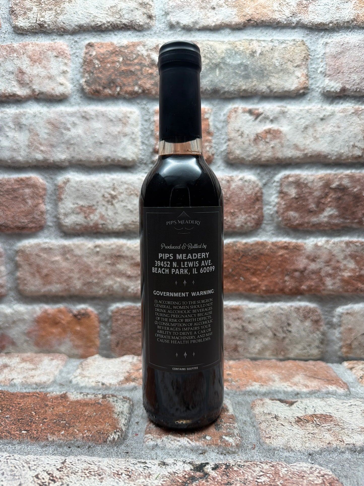 Pips Meadery Black Currant Bourbon Pancake Medebier - 37.5 CL