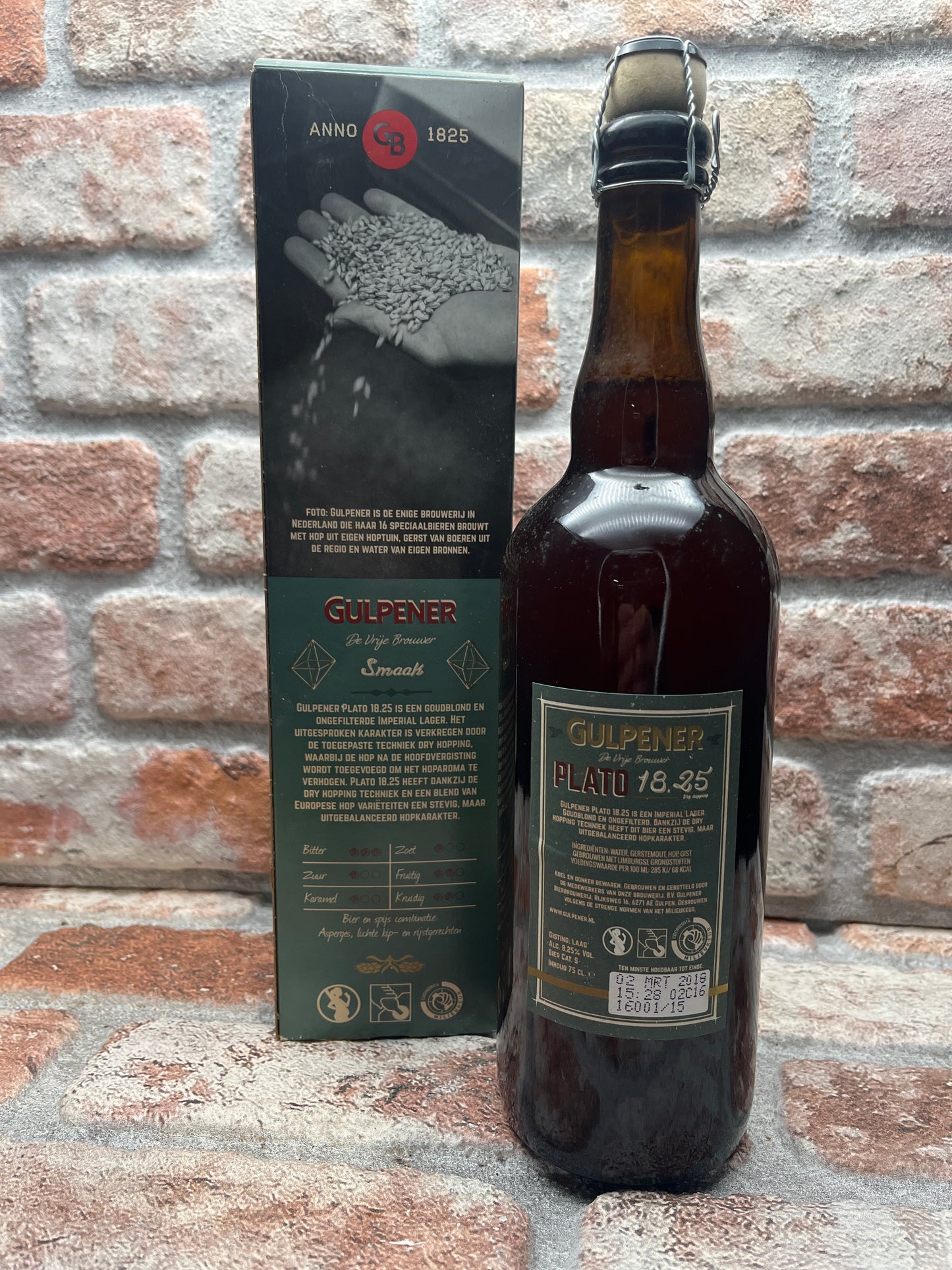 Gulpener Plato 18.25 Special Edition Nr. 2 2016 Lager – 75 CL