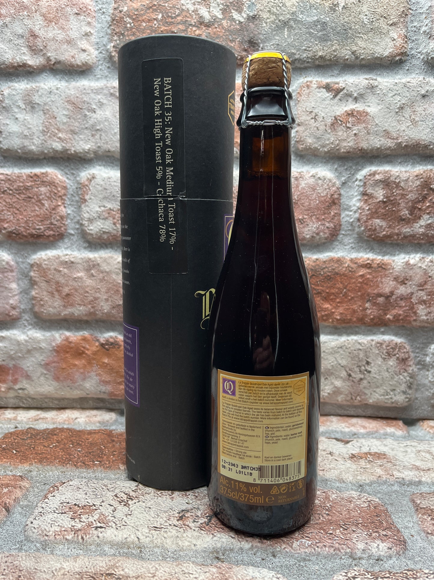La Trappe Oak Aged Batch #35 2018 Quadrupel - 37,5 CL