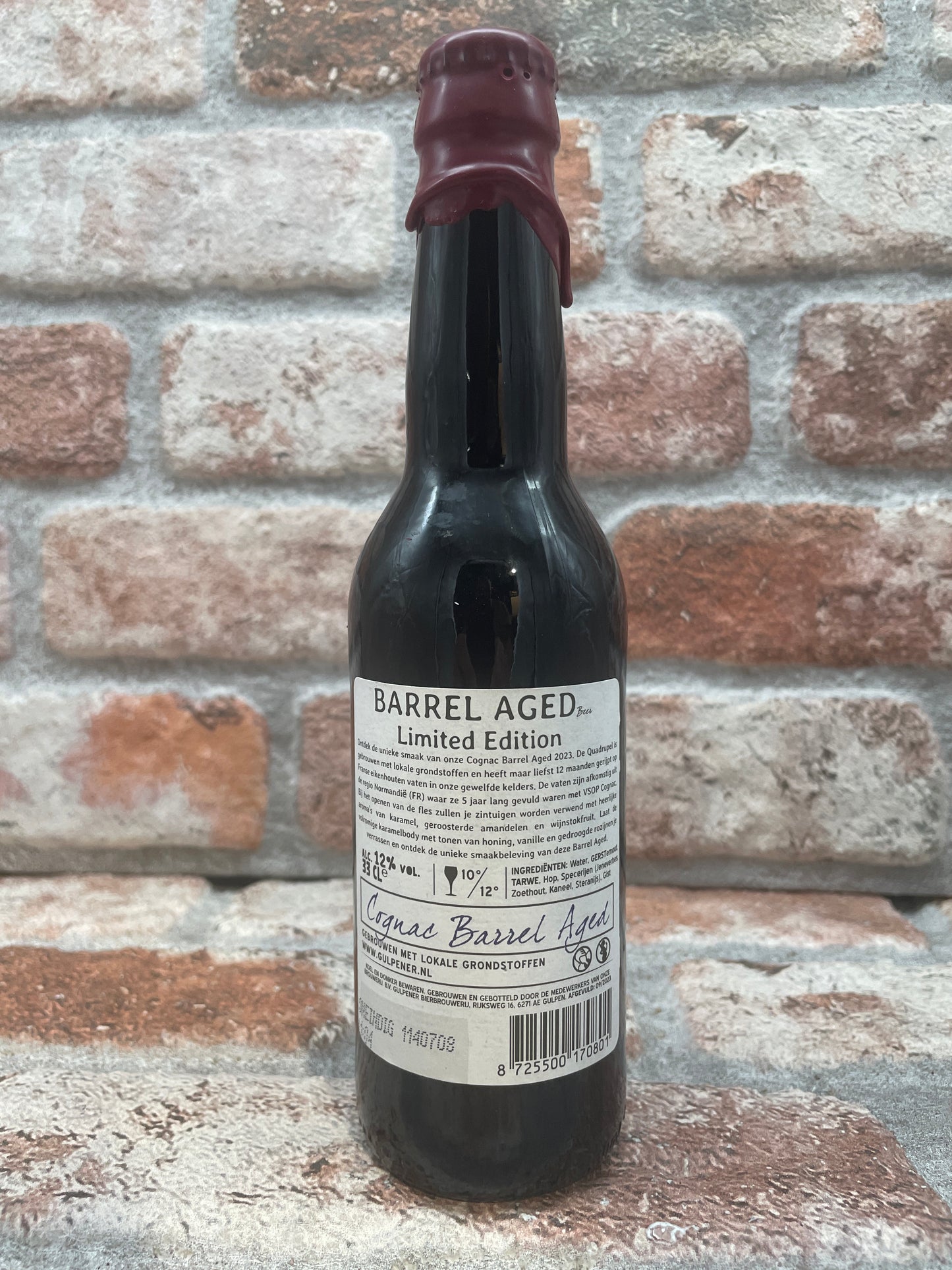 Gulpener Quadrupel Barrel Aged Cognac 2023 Quadrupel - 33 CL