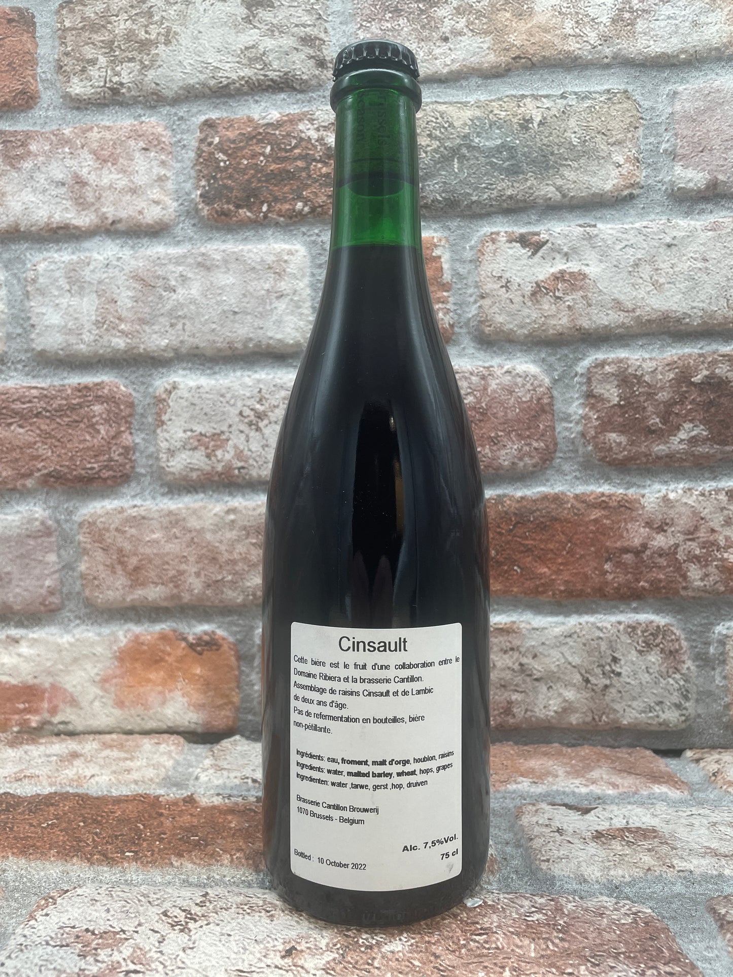 Cantillon Cincault 2022 Lambic/Geuze - 75 CL