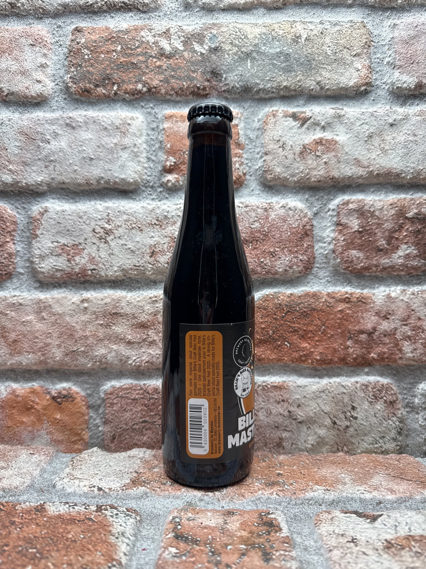 De Meester BILLIE'S EVIL MASTER VANILLA Stout - 33 CL
