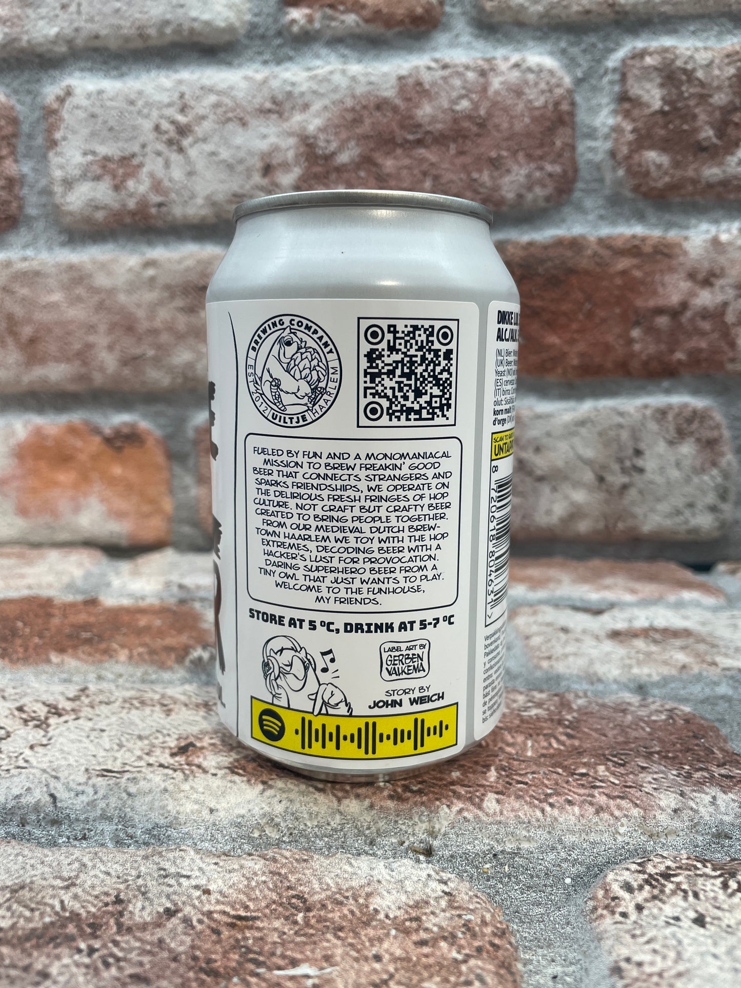 Uiltje Brewing Company Dikke Lul 3 Bier IPA - 33 CL