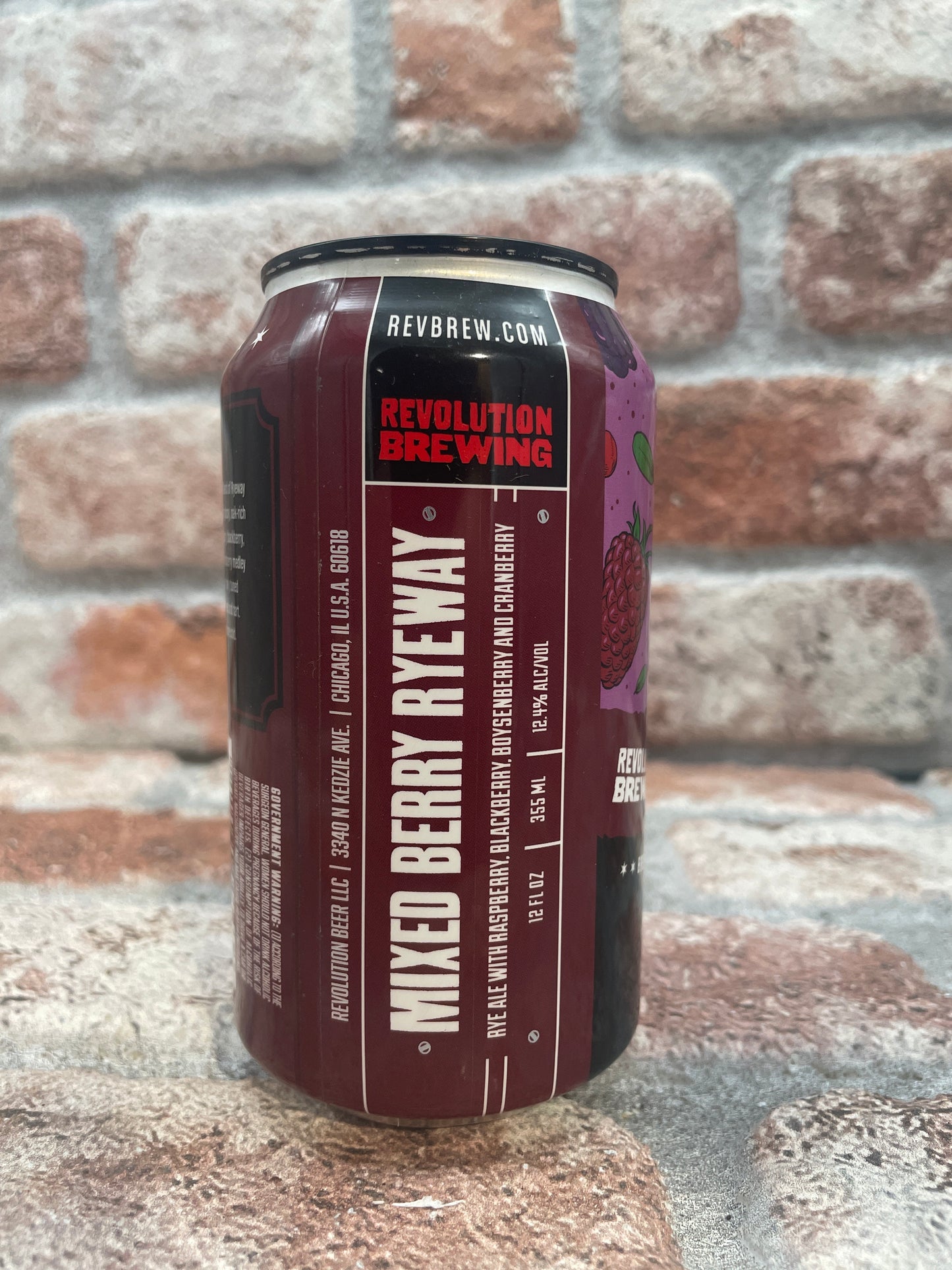 Revolution Mixed Berry Ryeway Rye 2020 Ale – 33 cl