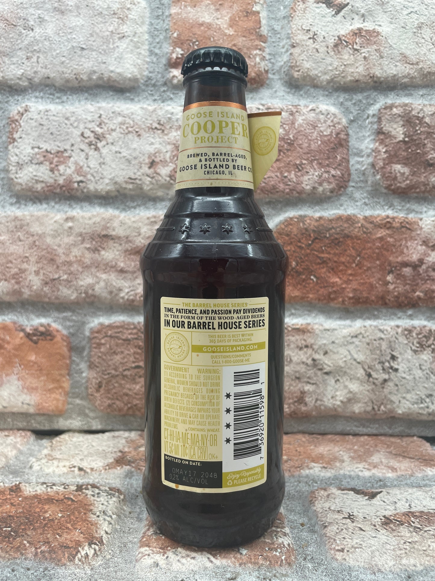 Goose Island Cooper Project No. 2 Barrel Aged Blonde Doppel 2017 Bock - 35 CL