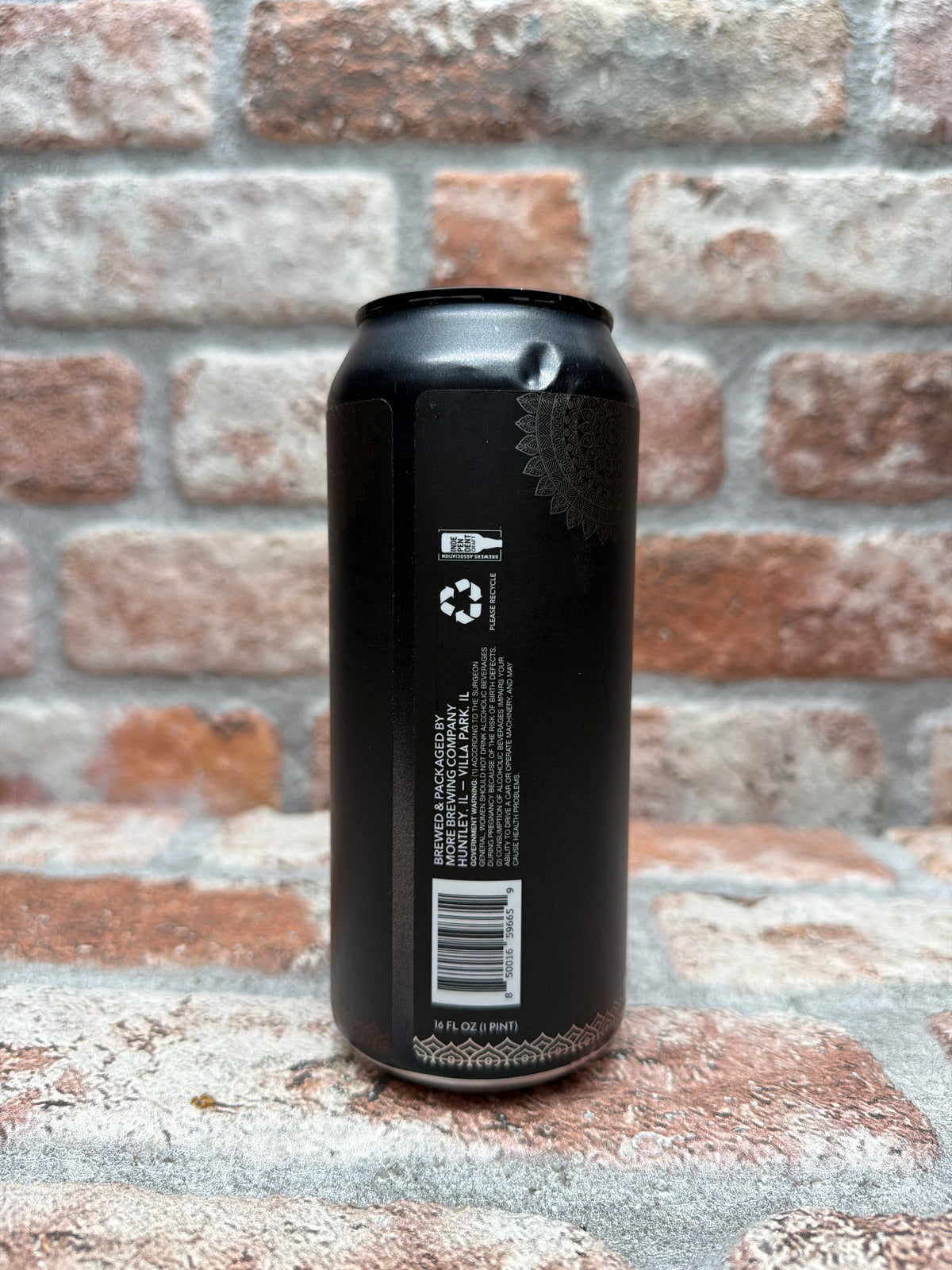 More Brewing Company Henna: Chocolate Covered Marshmallow Stout - 47.3 CL (1 pint)