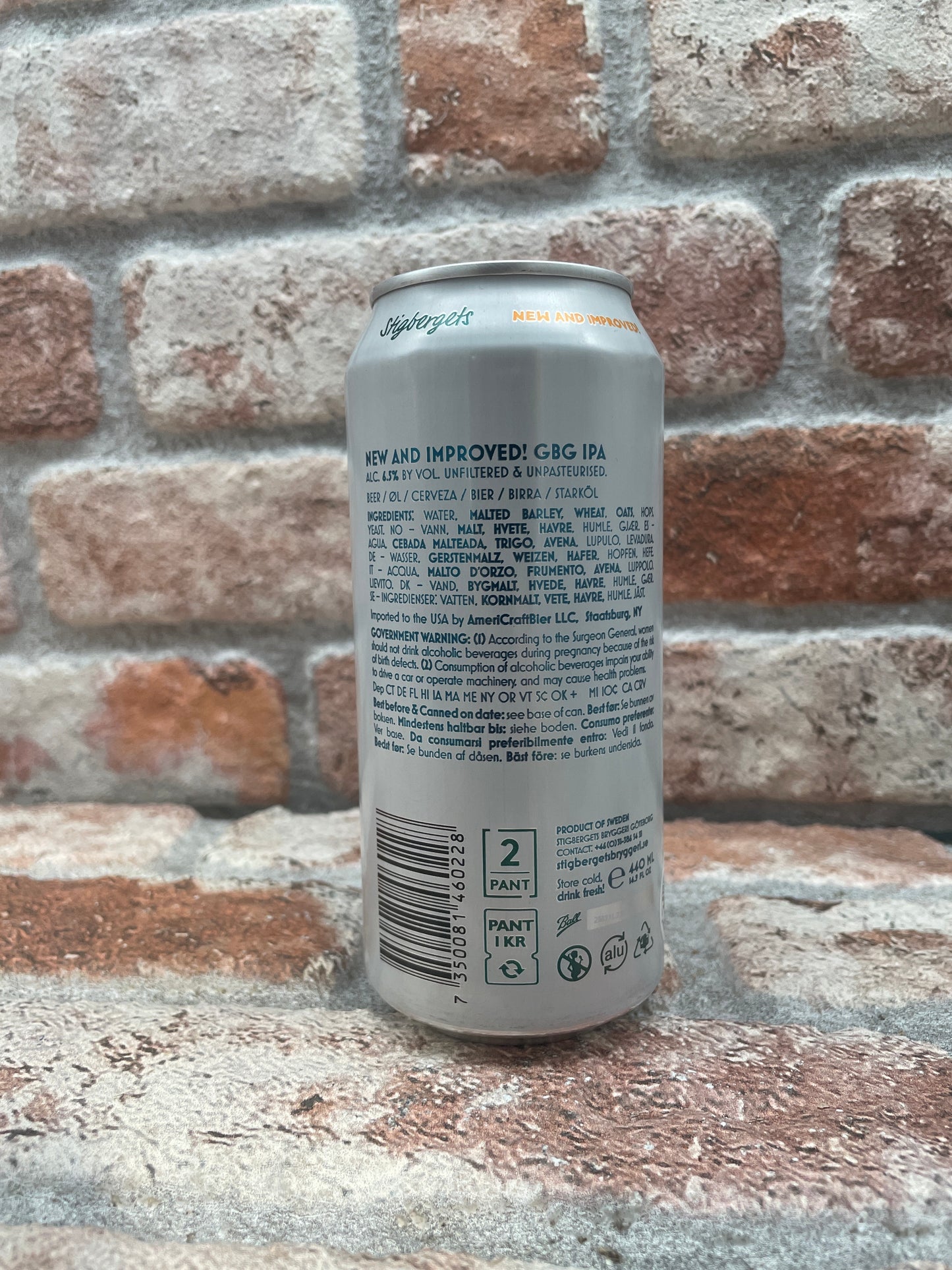 Stigbergets Neu und verbessert! GBG NEIPA - 44 CL
