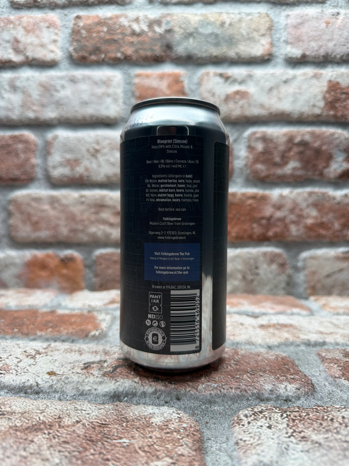 Folkingebrew Blueprint (Simcoe) IPA - 44 CL
