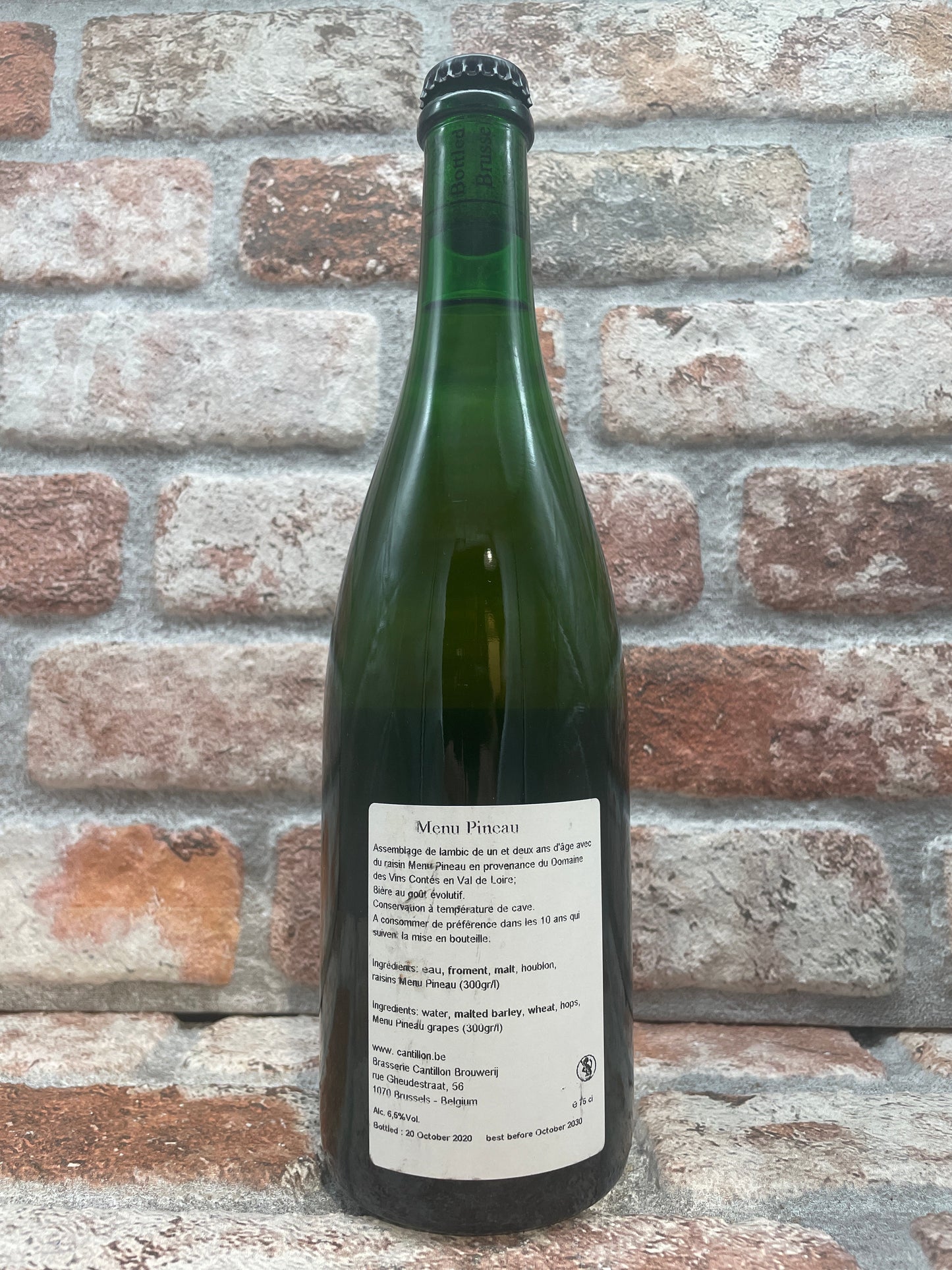 Cantillon Menu Pineau 2020 Lambiek/Geuze - 75 CL