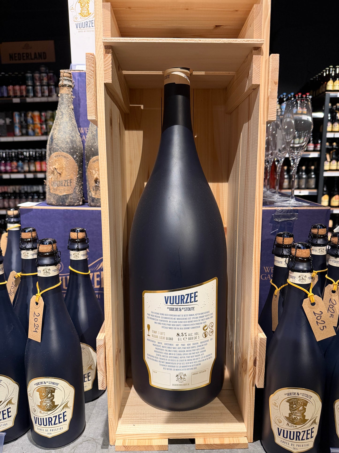 De Goede & De Stoute Vuurzee Champagnebier Methusalem - 6 liter