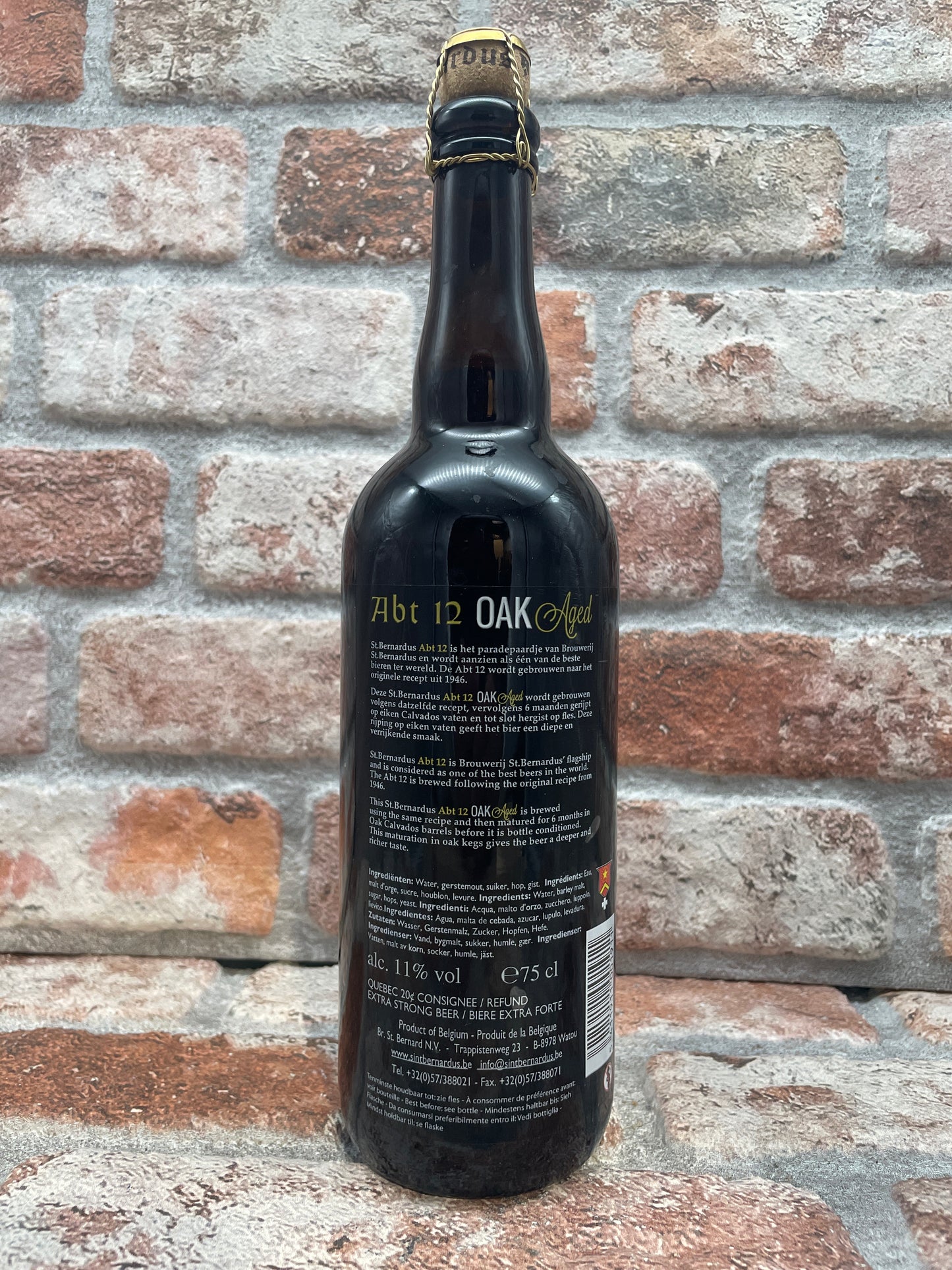 Brouwerij Sint-Bernardus Abt 12 Oak Aged 2014 Quadrupel - 75 CL