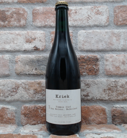 Tommie Sjef Kriek 2021 Lambic/Geuze - 75 CL