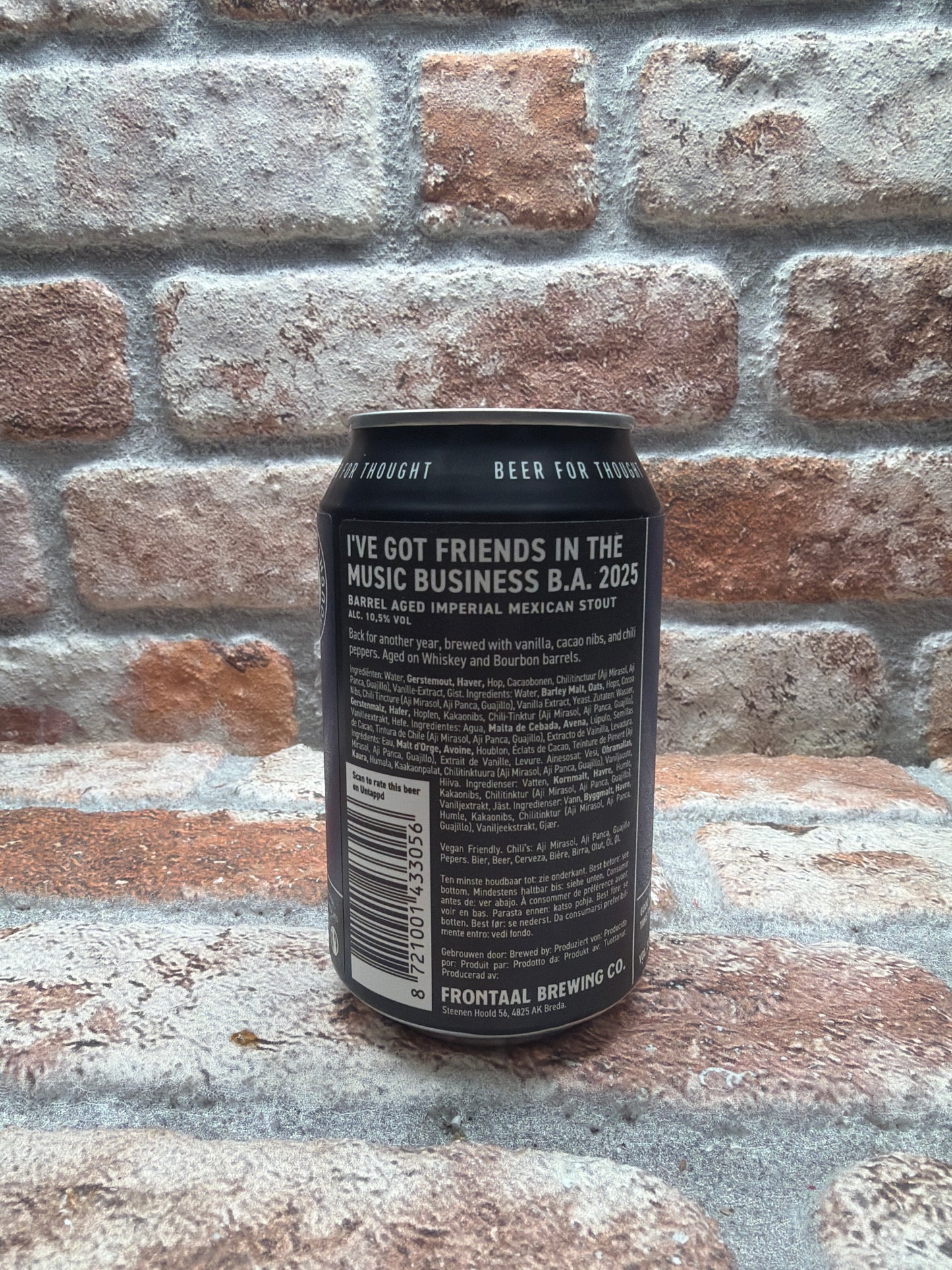 Frontal Ive got Friend in The Music Business BA 2025 Stout - 33 CL