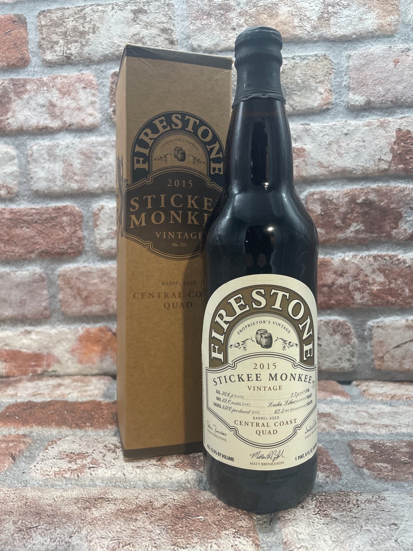 Firestone Stickee Monkee 2015 Quadrupel - 65 CL