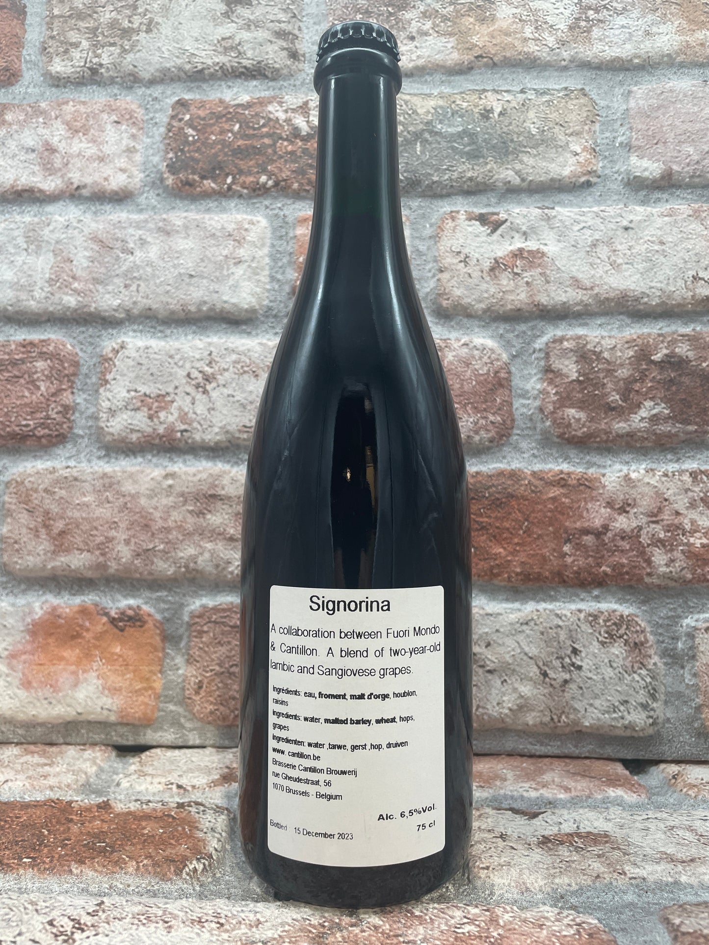 Cantillon Signorina 2023 Lambic/Geuze - 75 CL