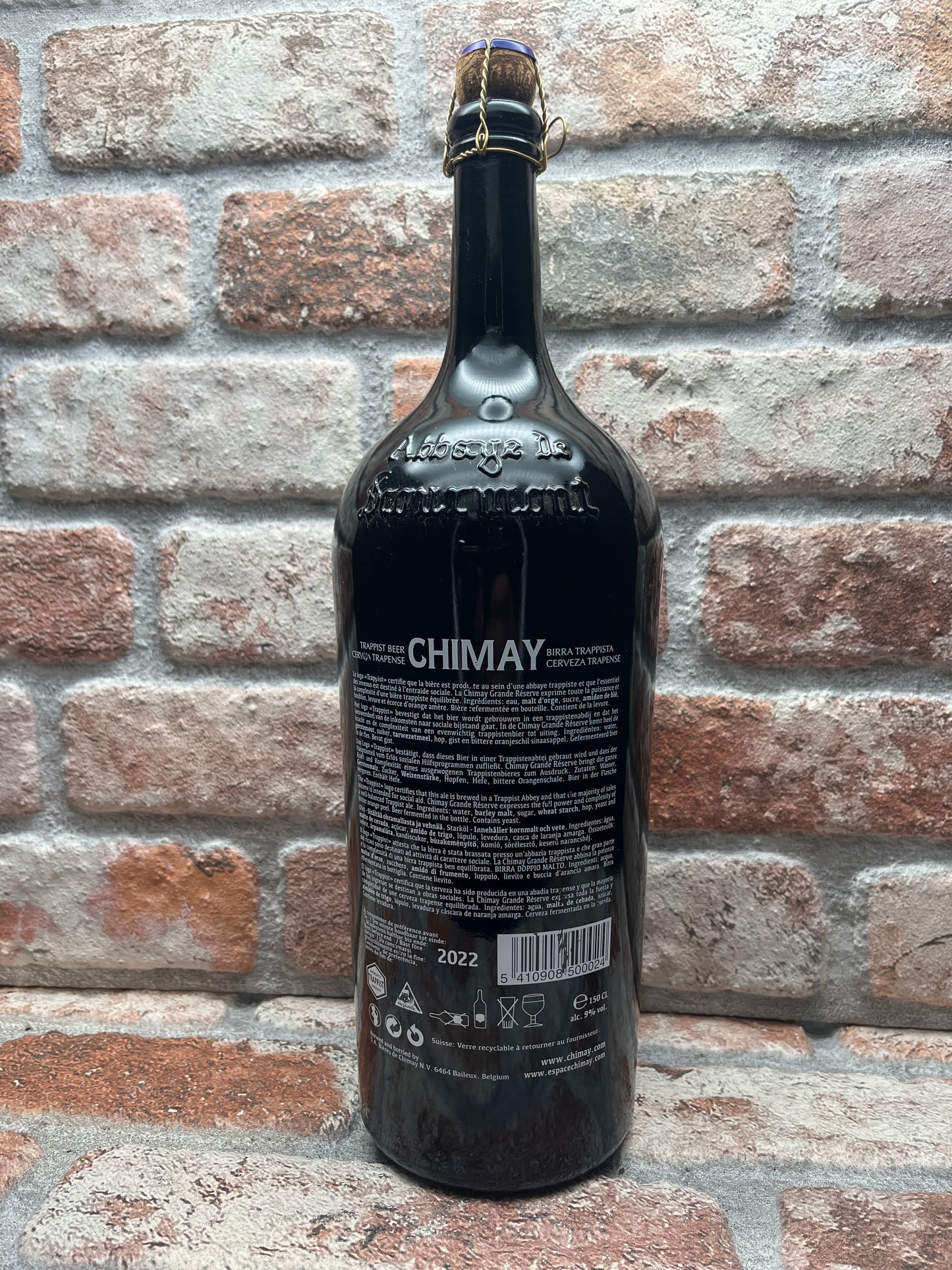 Chimay Grande Réserve (Blau) Magnum 2017 Quadrupel - 1,5 L