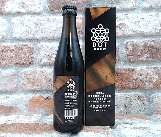Dot Brew Barrel Aged Peated Barley Wine 2024 Barleywine – 33 CL