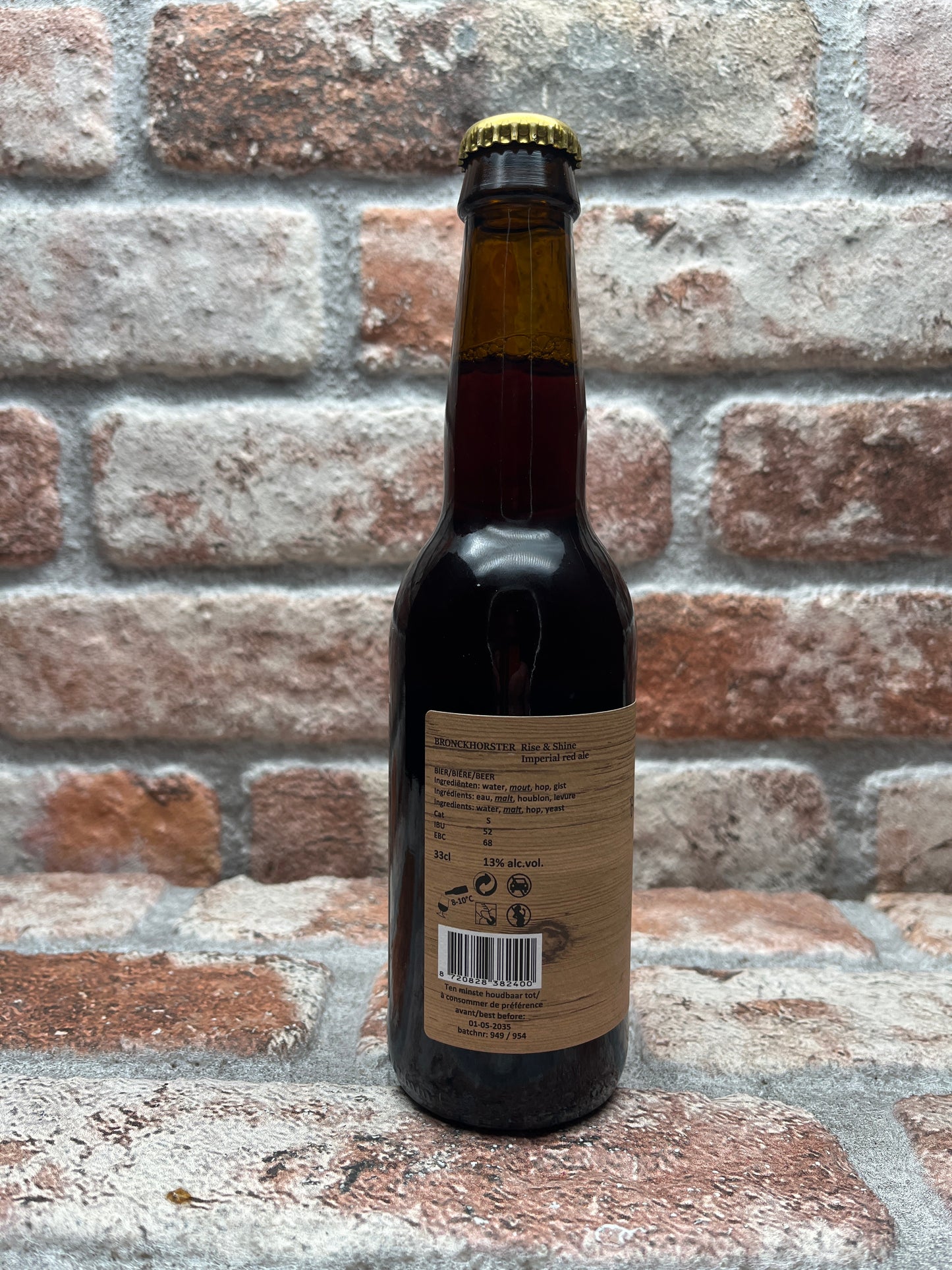 Bronckhorster Barrel Aged Series Nr. 48 (Rotbier – Weinblend) Stout – 33 cl