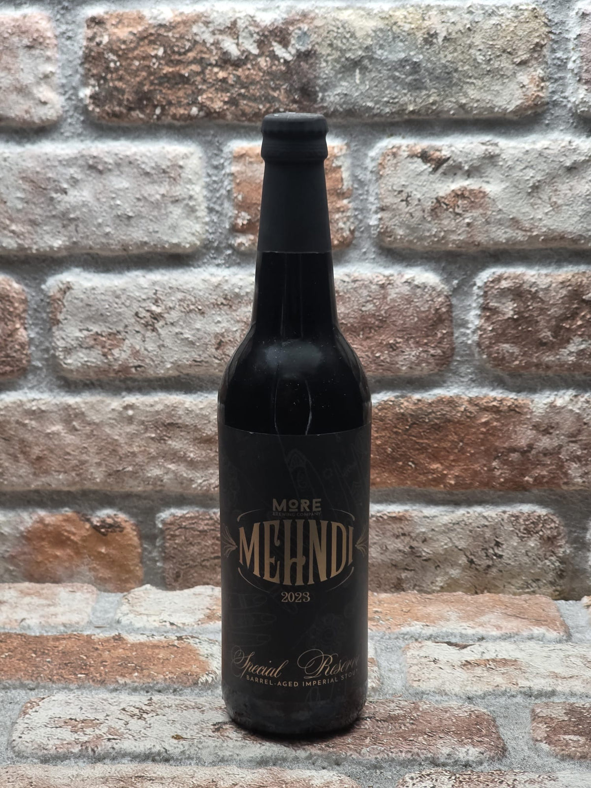 More Brewing Company Mehndi Special Reserve (2023)(b3) Stout - 50 CL