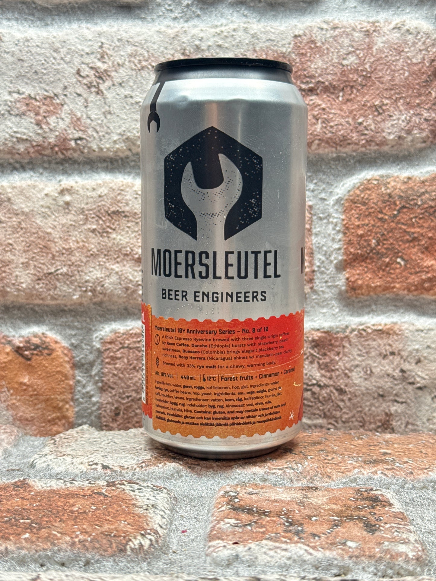 Moersleutel Craft Brewery 10 Years: Homebound Barleywine - 44 CL
