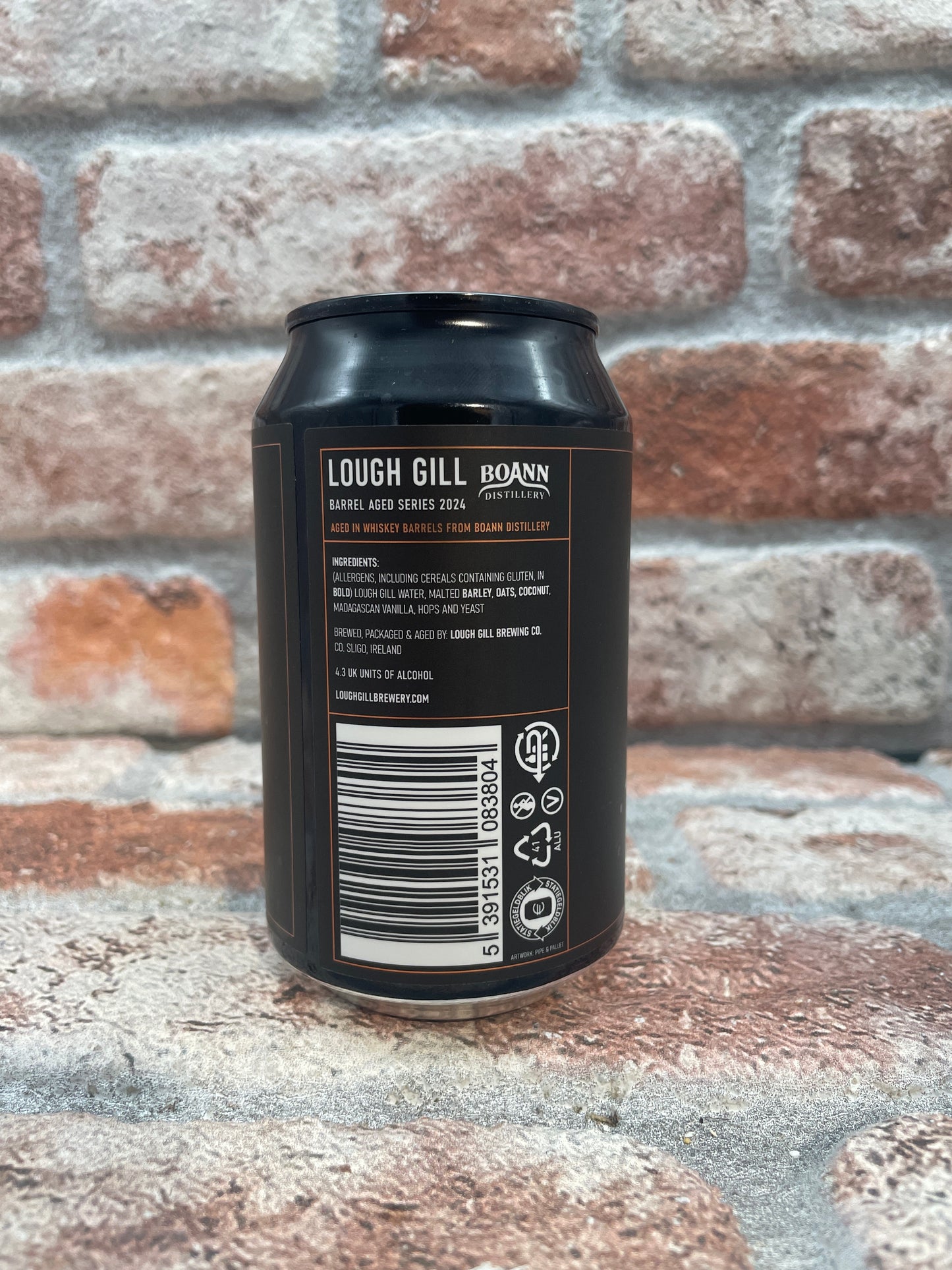 Lough Hill Torc Irish Whisky BA Coconut & Vanilla Stout - 33 CL