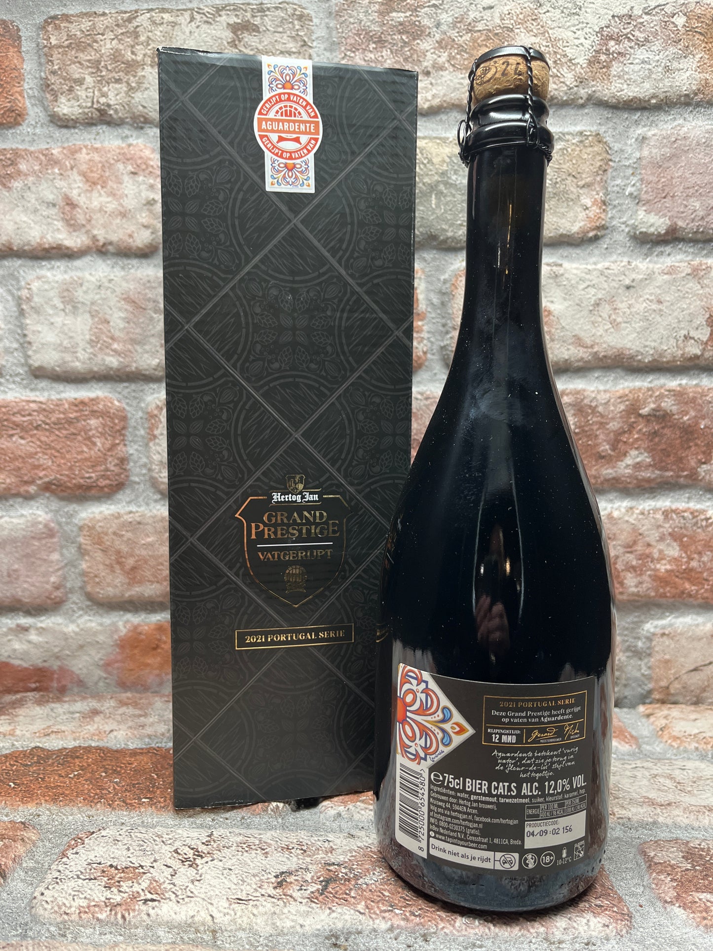 Hertog Jan Grand Prestige Barrel-Aged Aquardente 2021 Barleywine - 75 CL
