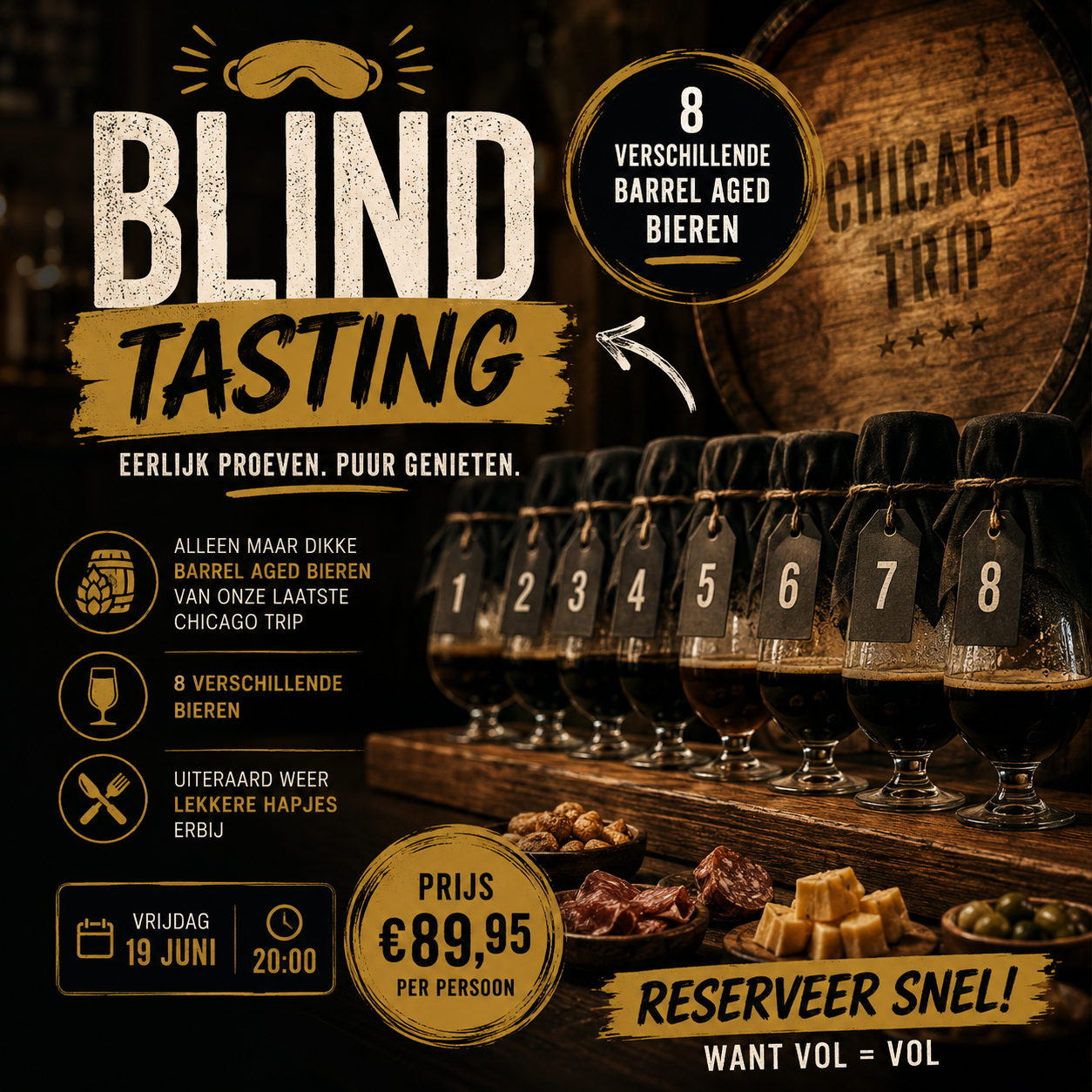 Blindverkostung 19. Juni
