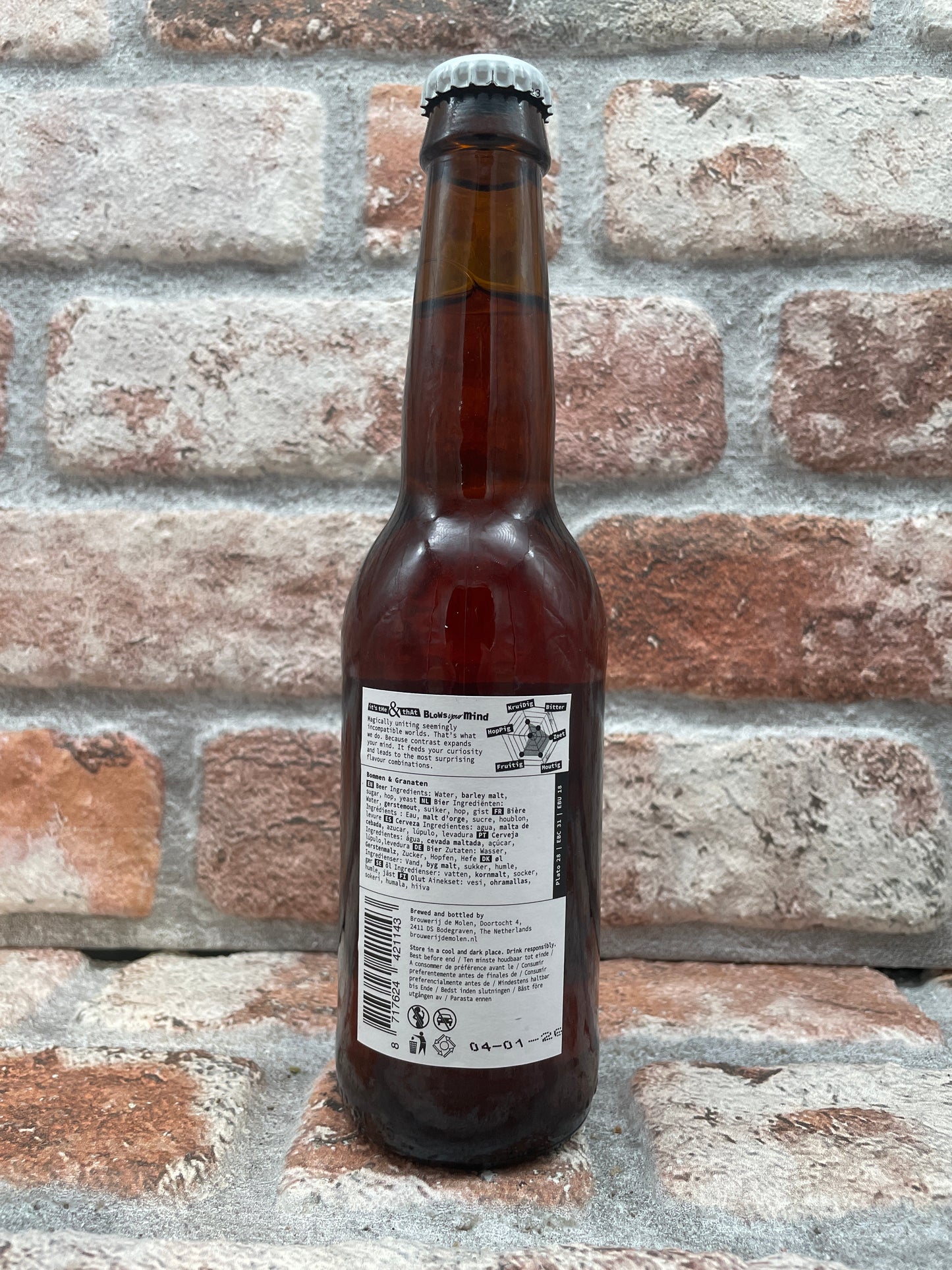 Brouwerij de Molen Bommen & Granaten Barleywine - 33 CL