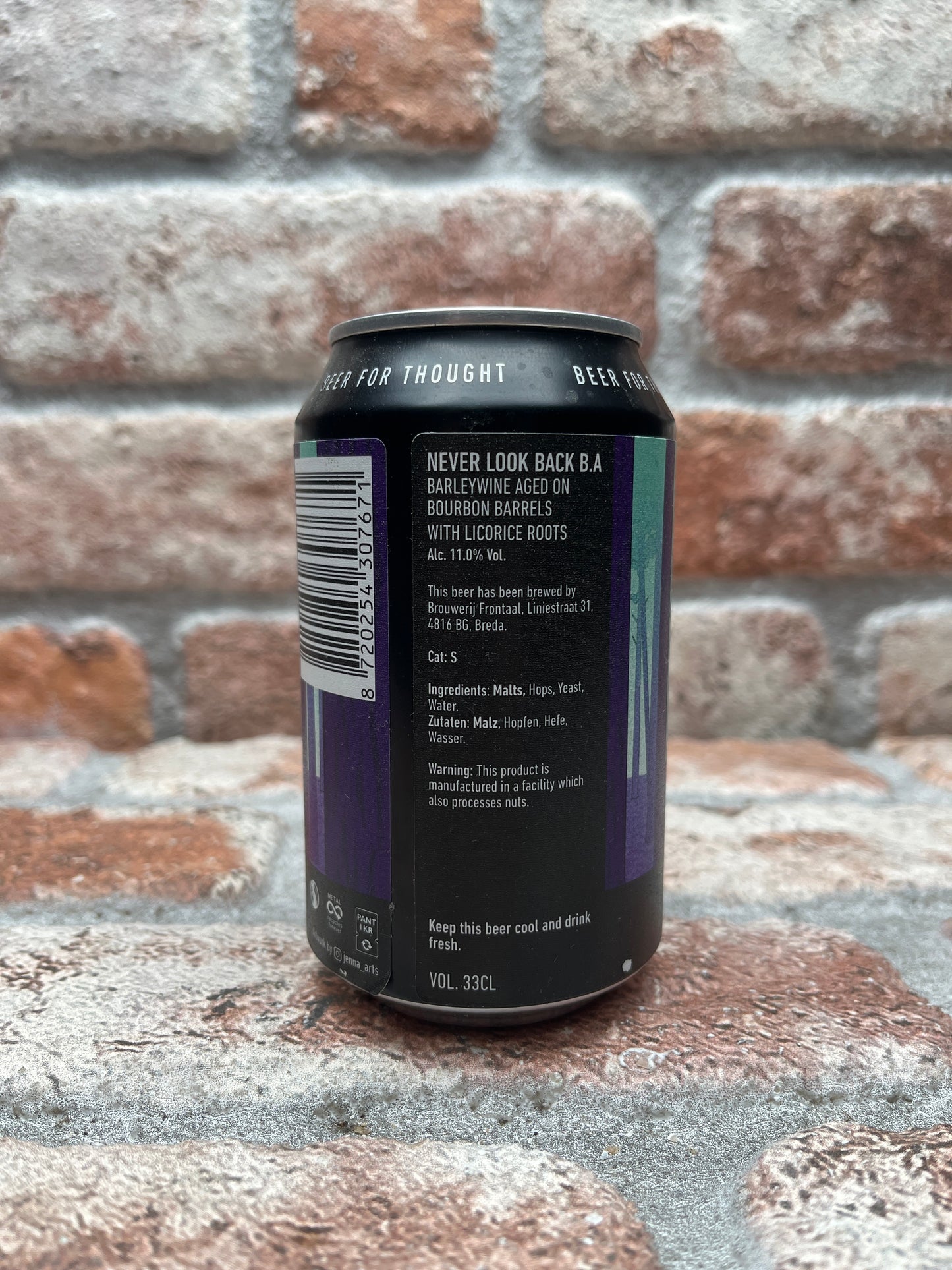 Frontal Never Look Back BA 2021 Barleywine - 33 cl