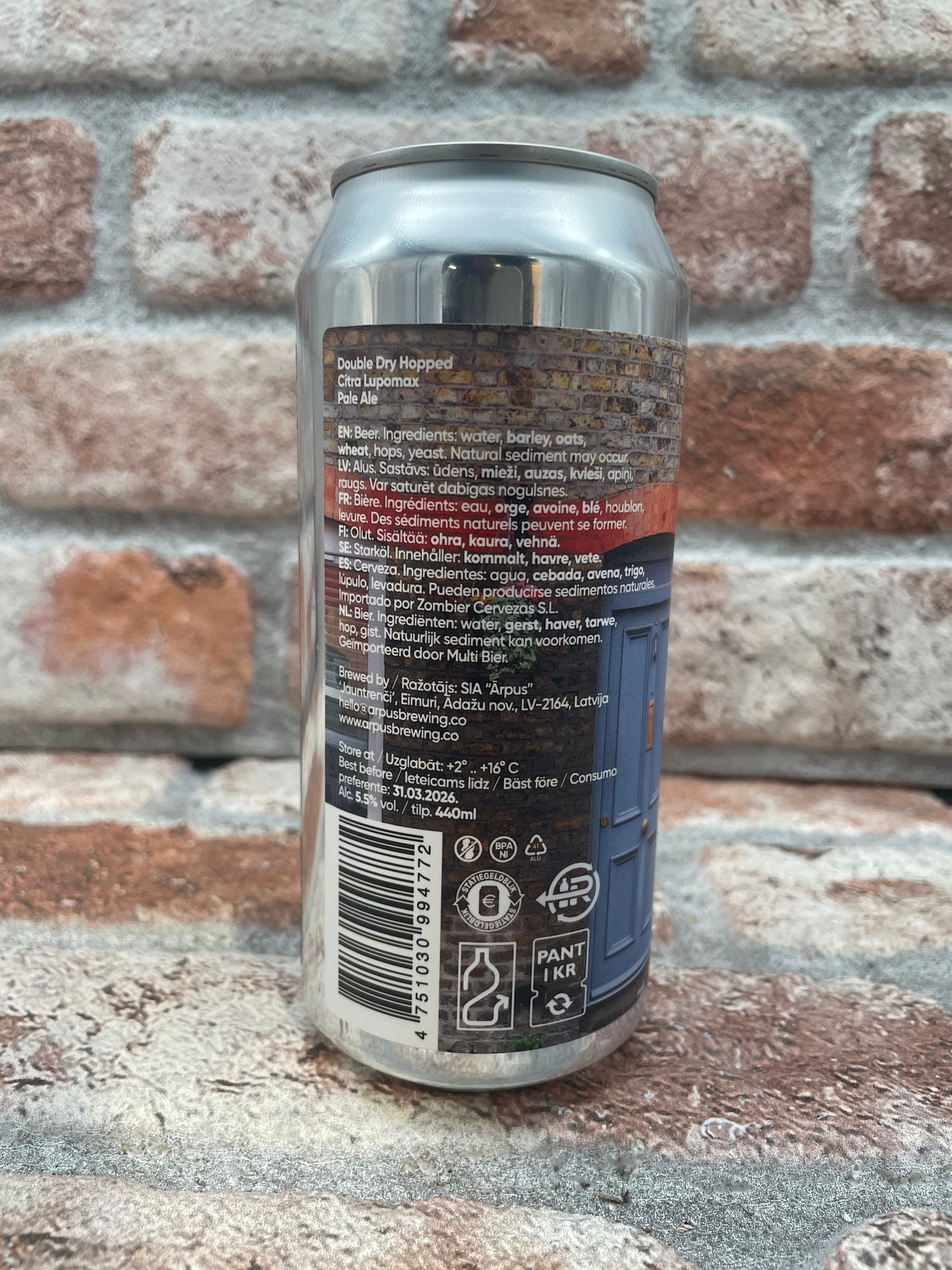 Ãrpus DDH Citra Lupomax Pale Ale IPA - 44 CL