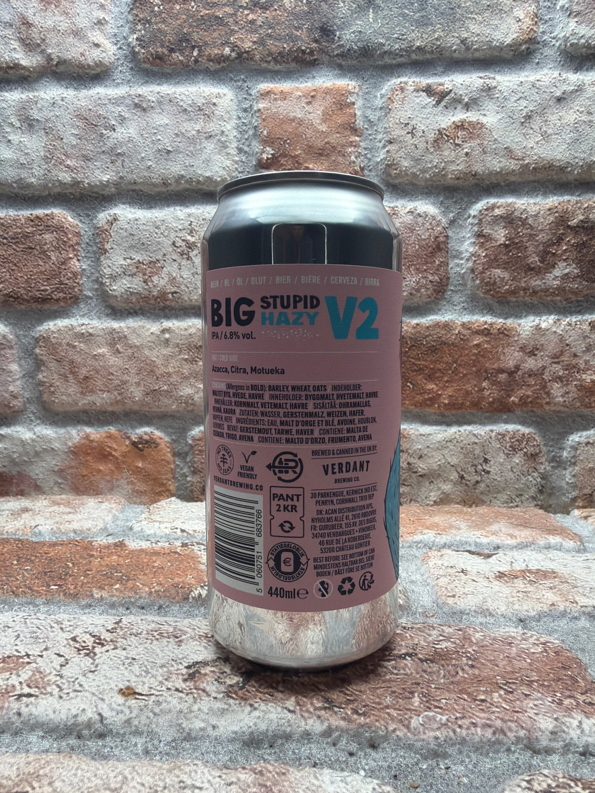Verdant Brewing Co Big Stupid Westy V2 (Citra) IPA - 50 CL