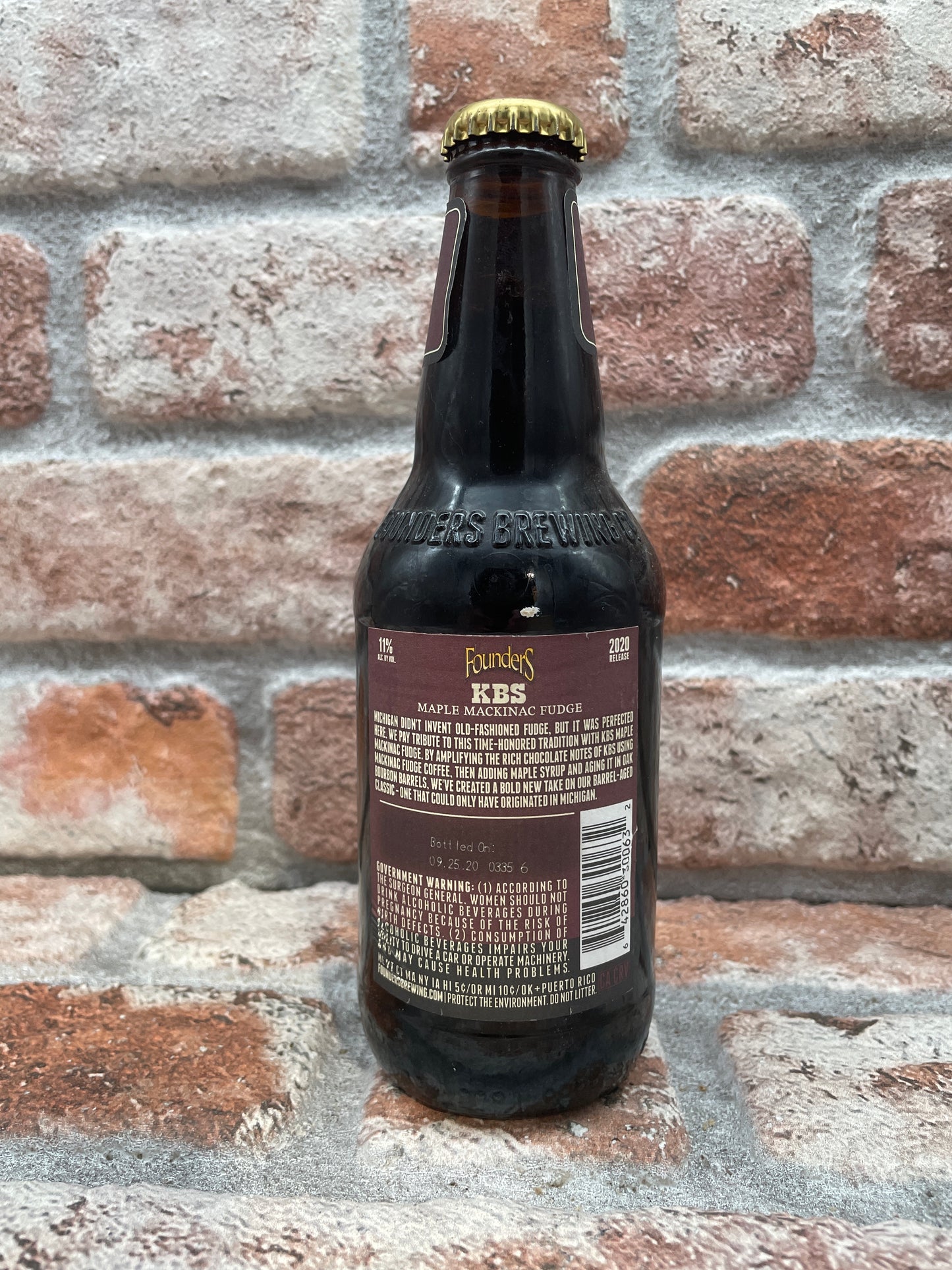 Founders KBS Maple Mackinac Fudge 2020 Stout - 35 CL