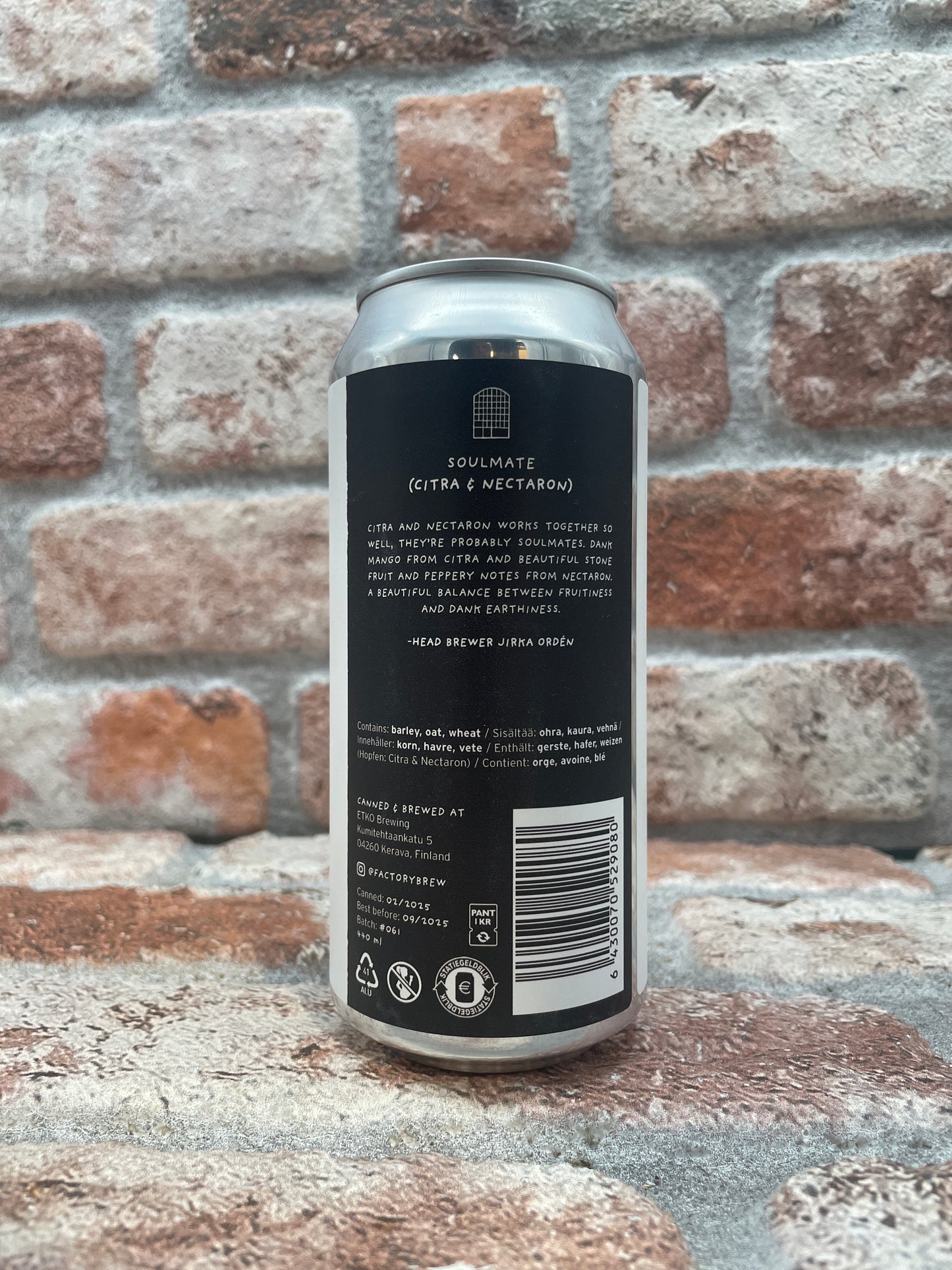 Fabrikbrauerei Soulmate DIPA - 44 CL