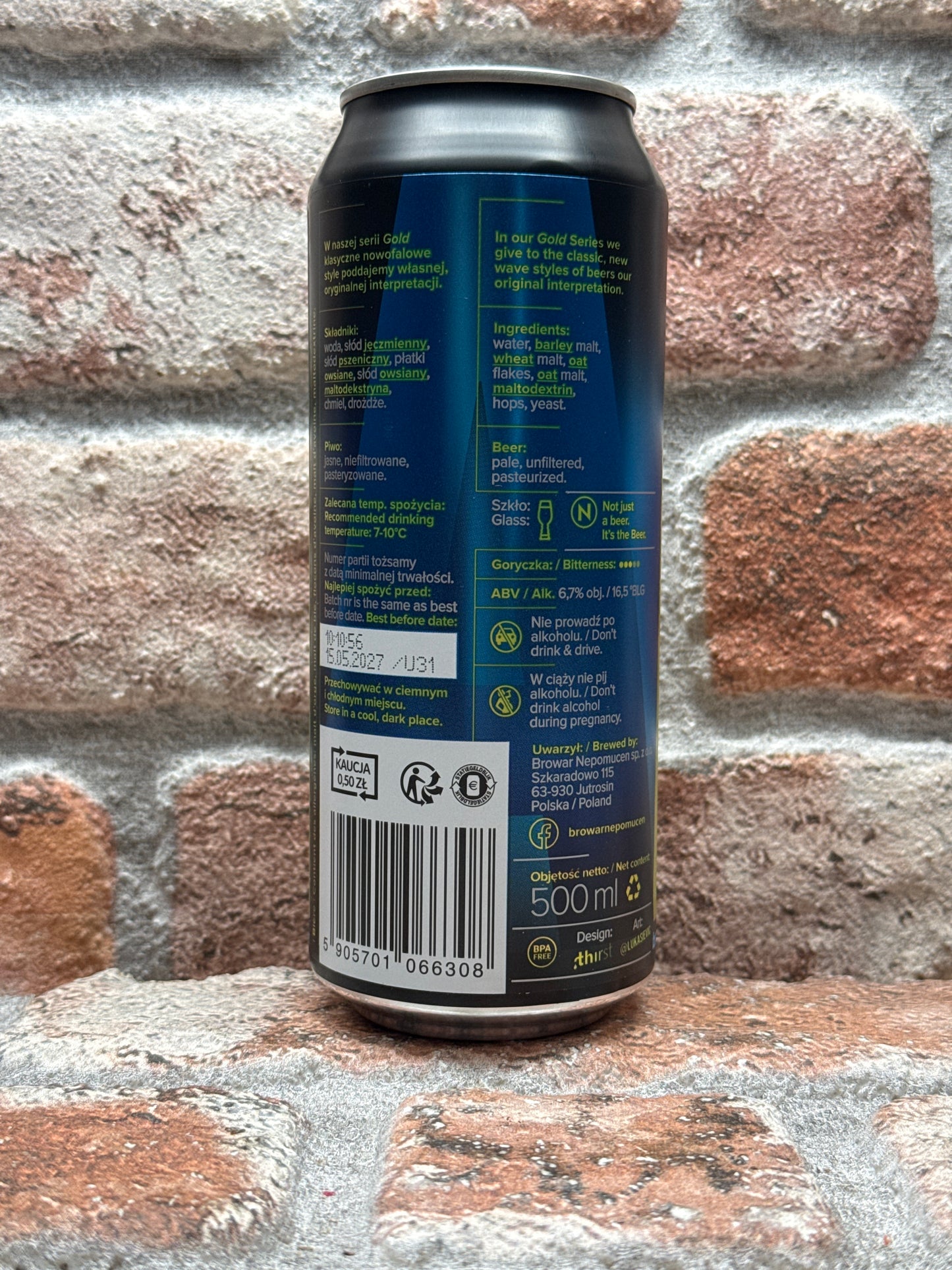 Nepo Brewing Gold Series: Alpha Howl IPA - 50 CL