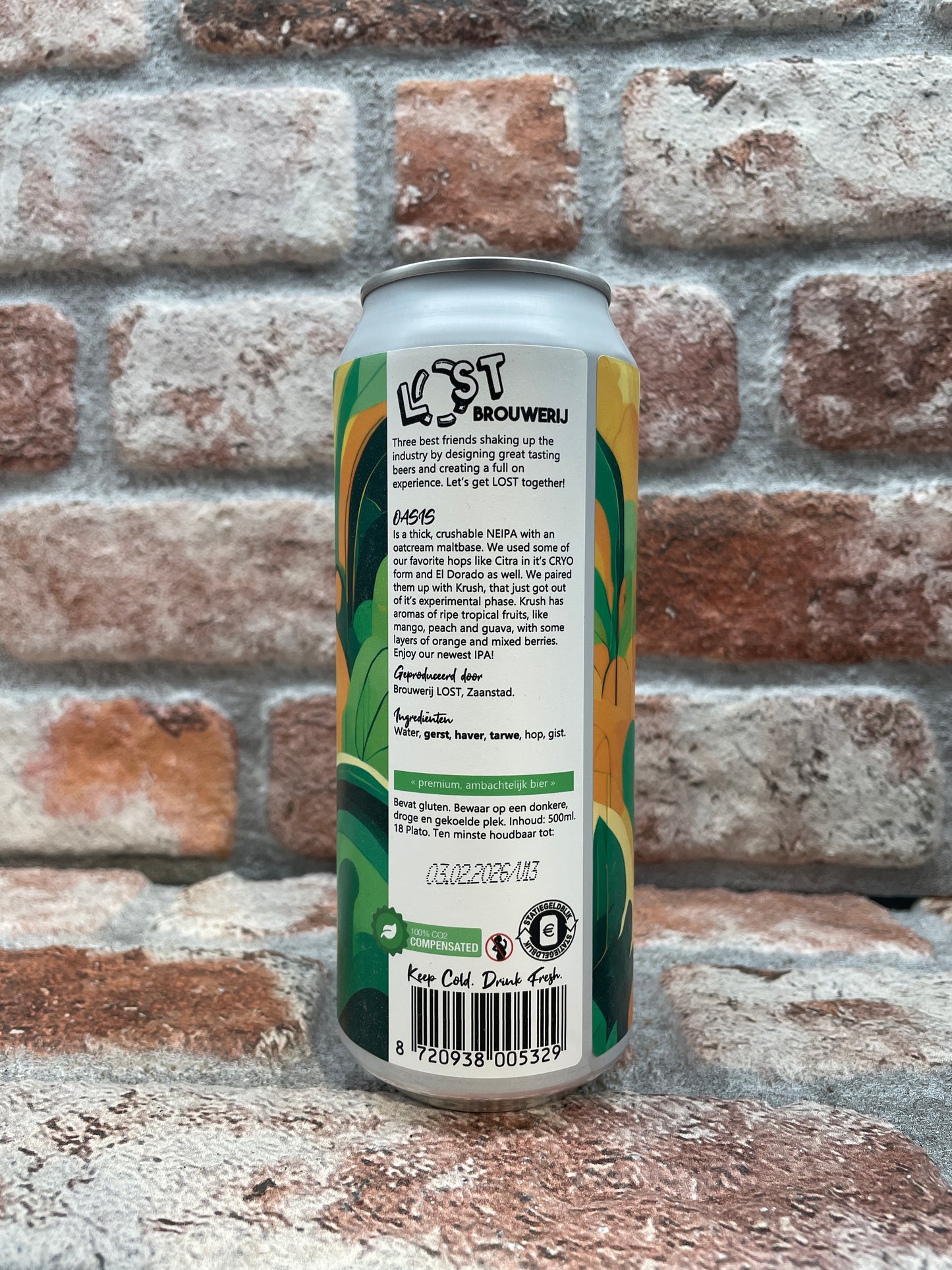 Lost Oasis DDH Hafercreme NEIPA – 50 CL